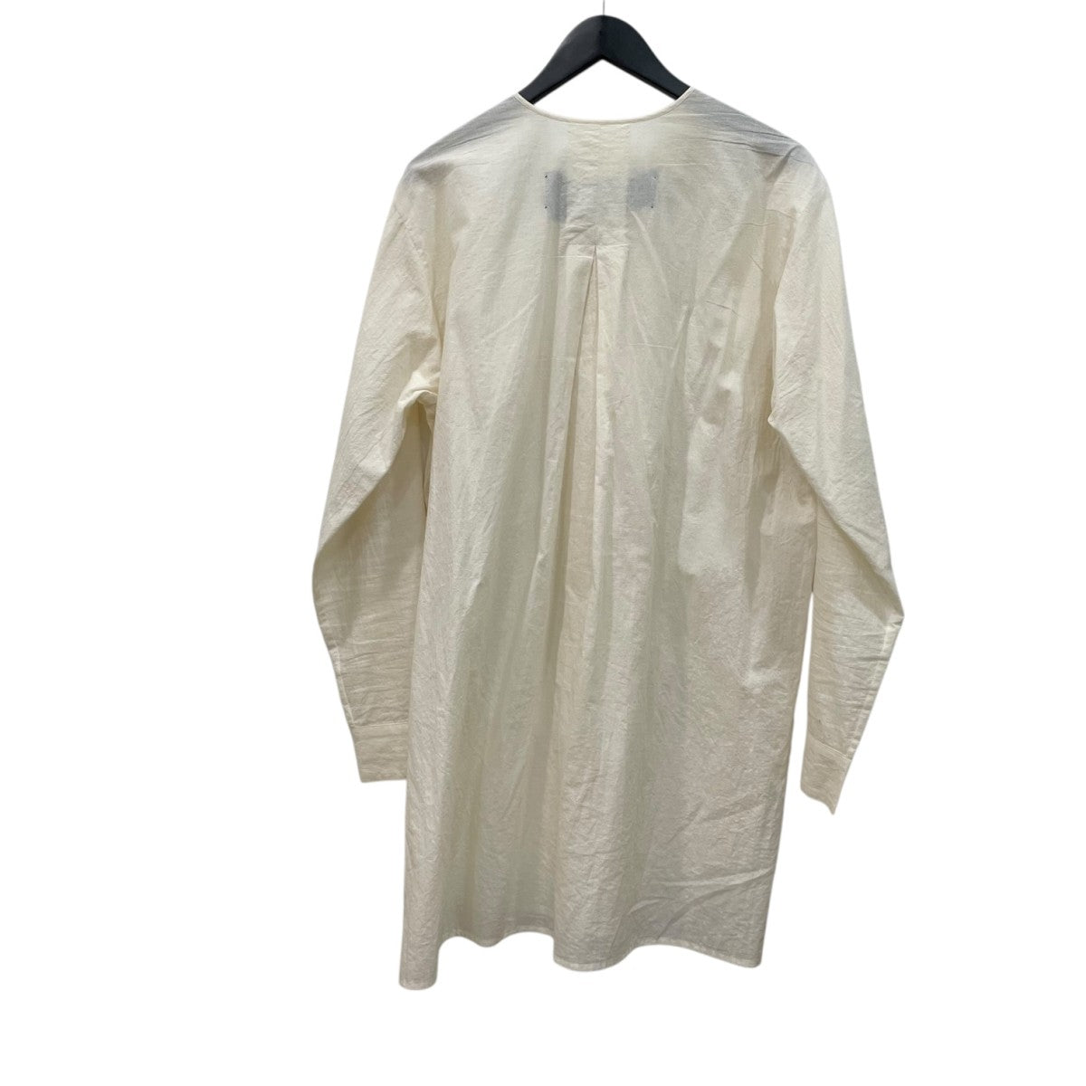 UMA WANG TREE TOP CH COTTOノーカラーシャツUM1526 古着・中古-2枚目のアイテム画像