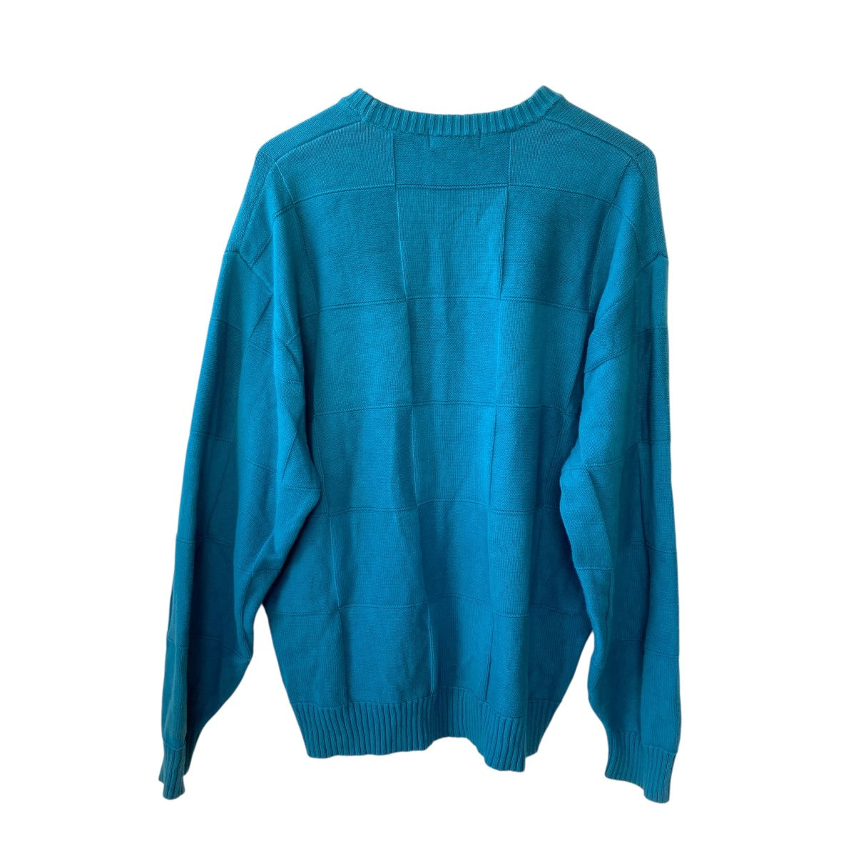 Tonal Checkerboard Small Box Sweaterニットセーター
