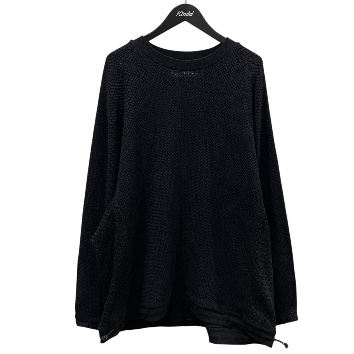 25SS オーバーサイズニットセーター RASCHEL RAGLAN OVERSIZED PULLOVER ラッセル ラグラン オーバーサイズ プルオーバー WM2571503