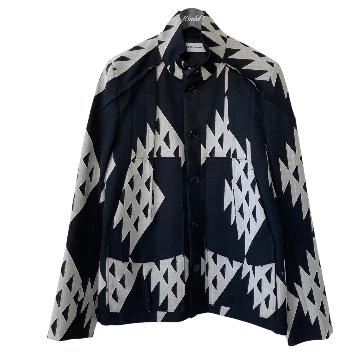 Kiko Kostadinov TULCEA HUNTING JACKET総柄ジャケット00082020 古着・中古-1枚目のアイテム画像