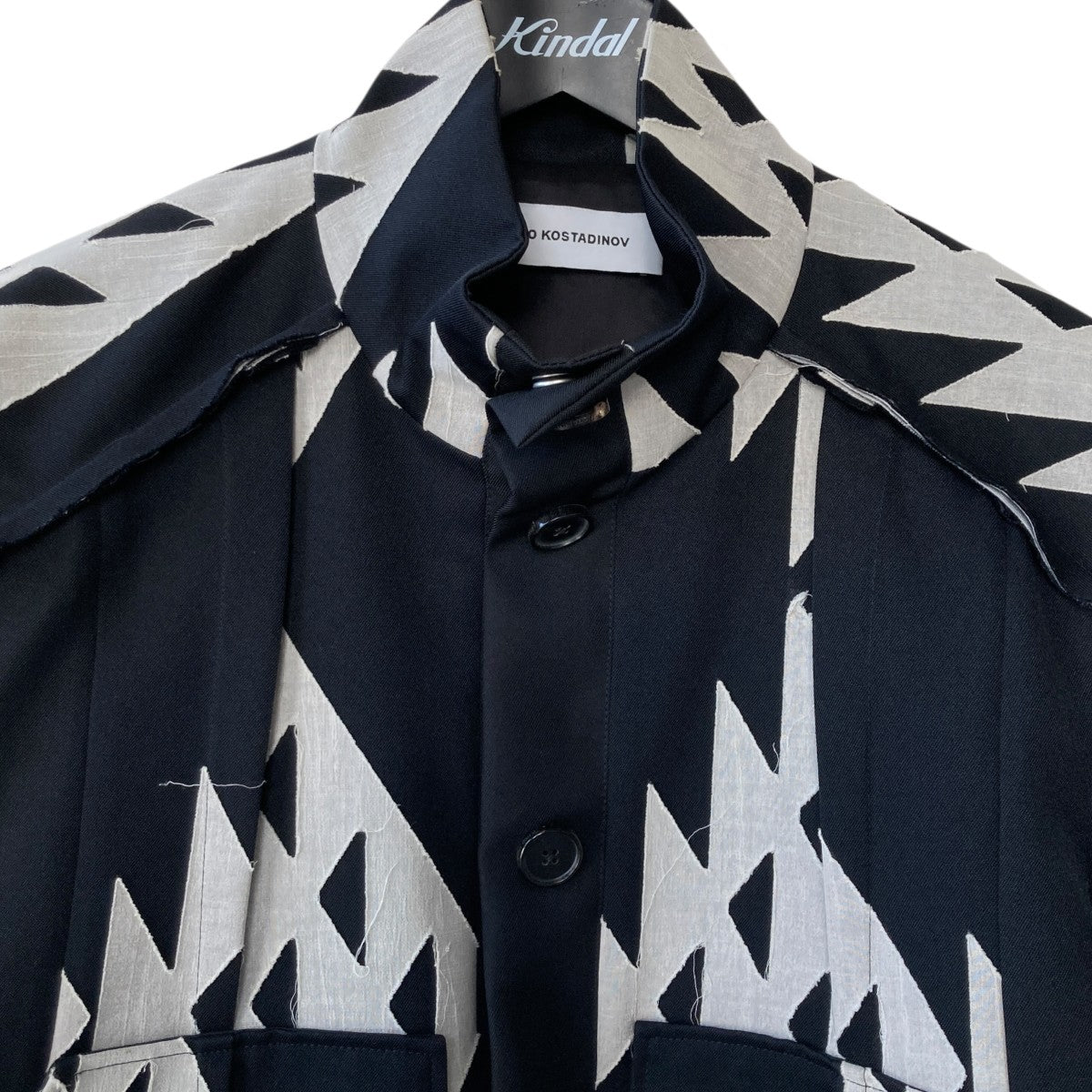 Kiko Kostadinov TULCEA HUNTING JACKET総柄ジャケット00082020 古着・中古-3枚目のアイテム画像