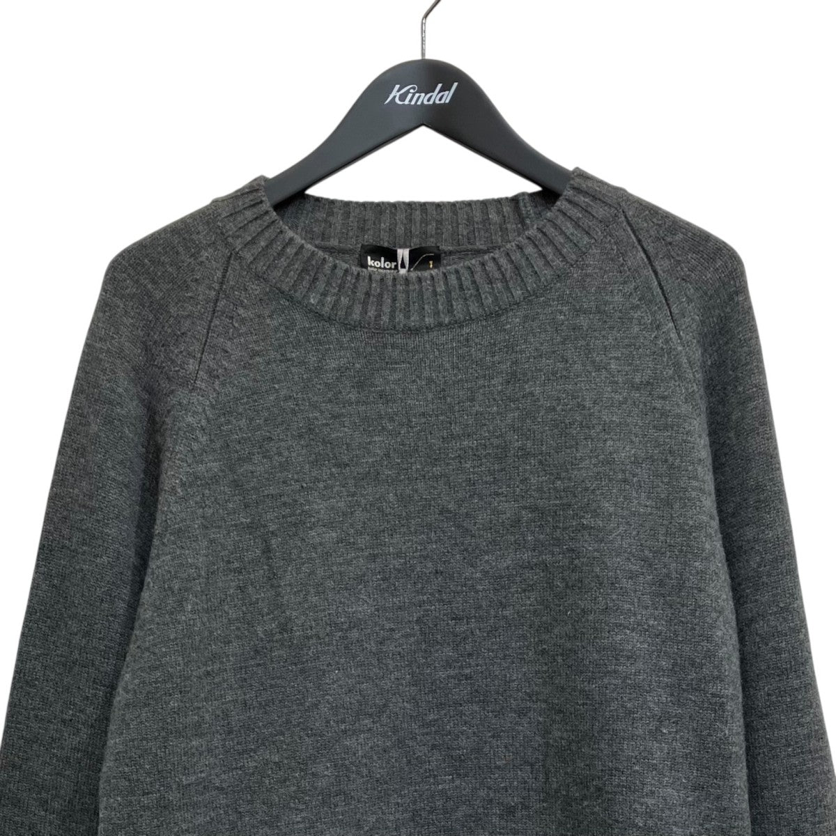 WOOL LAYERING KNITクルーネックニット21WCM-N04304
