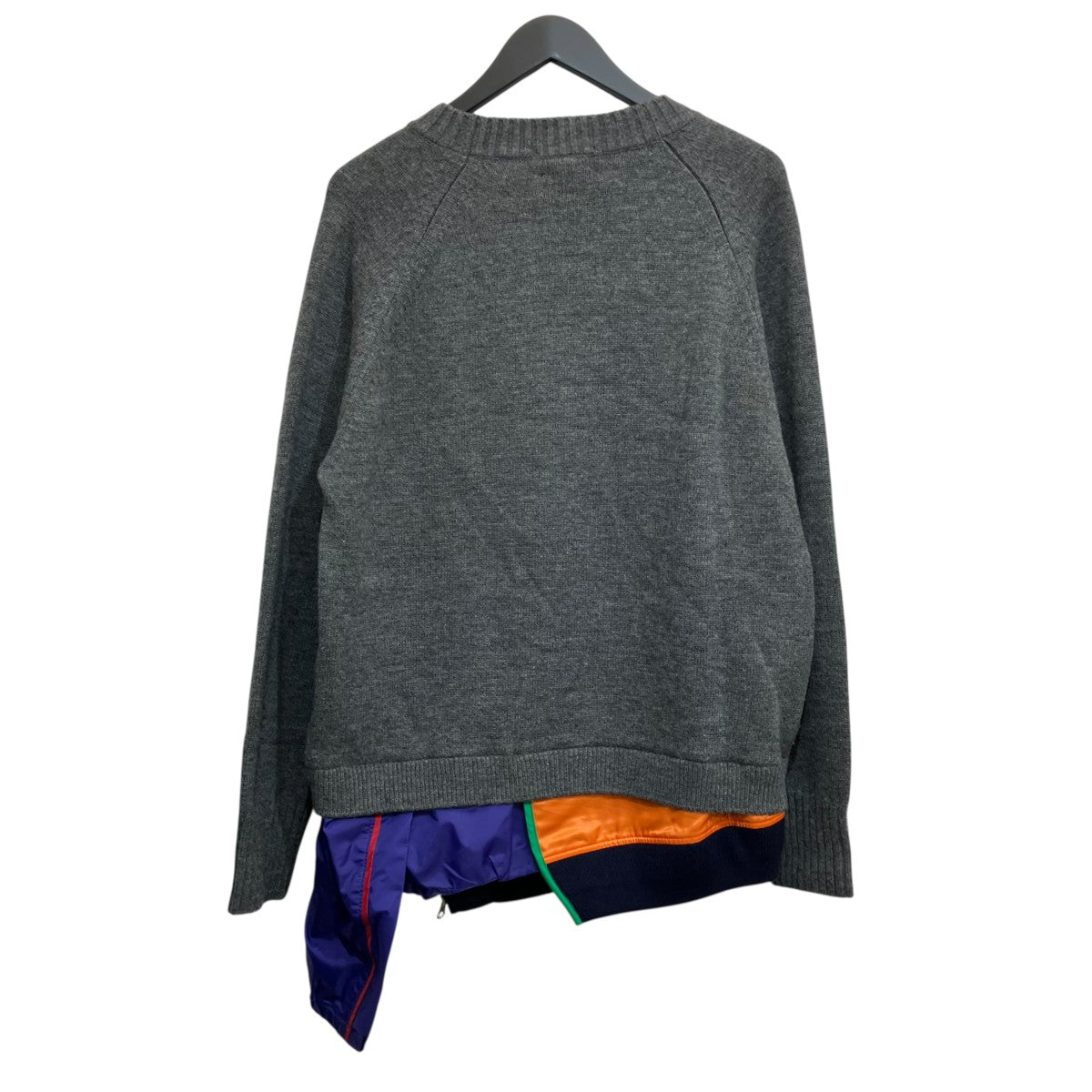 WOOL LAYERING KNITクルーネックニット21WCM-N04304