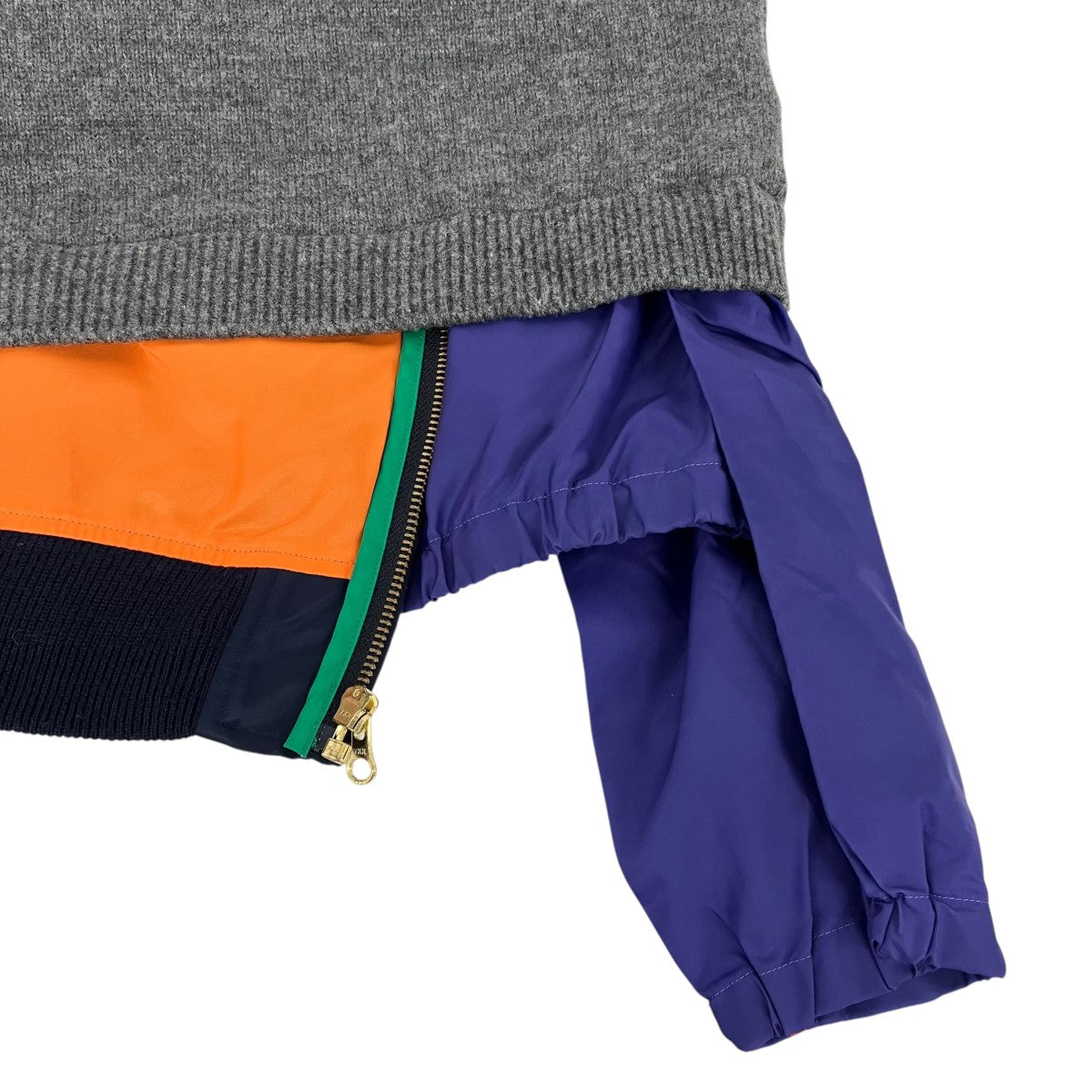 WOOL LAYERING KNITクルーネックニット21WCM-N04304