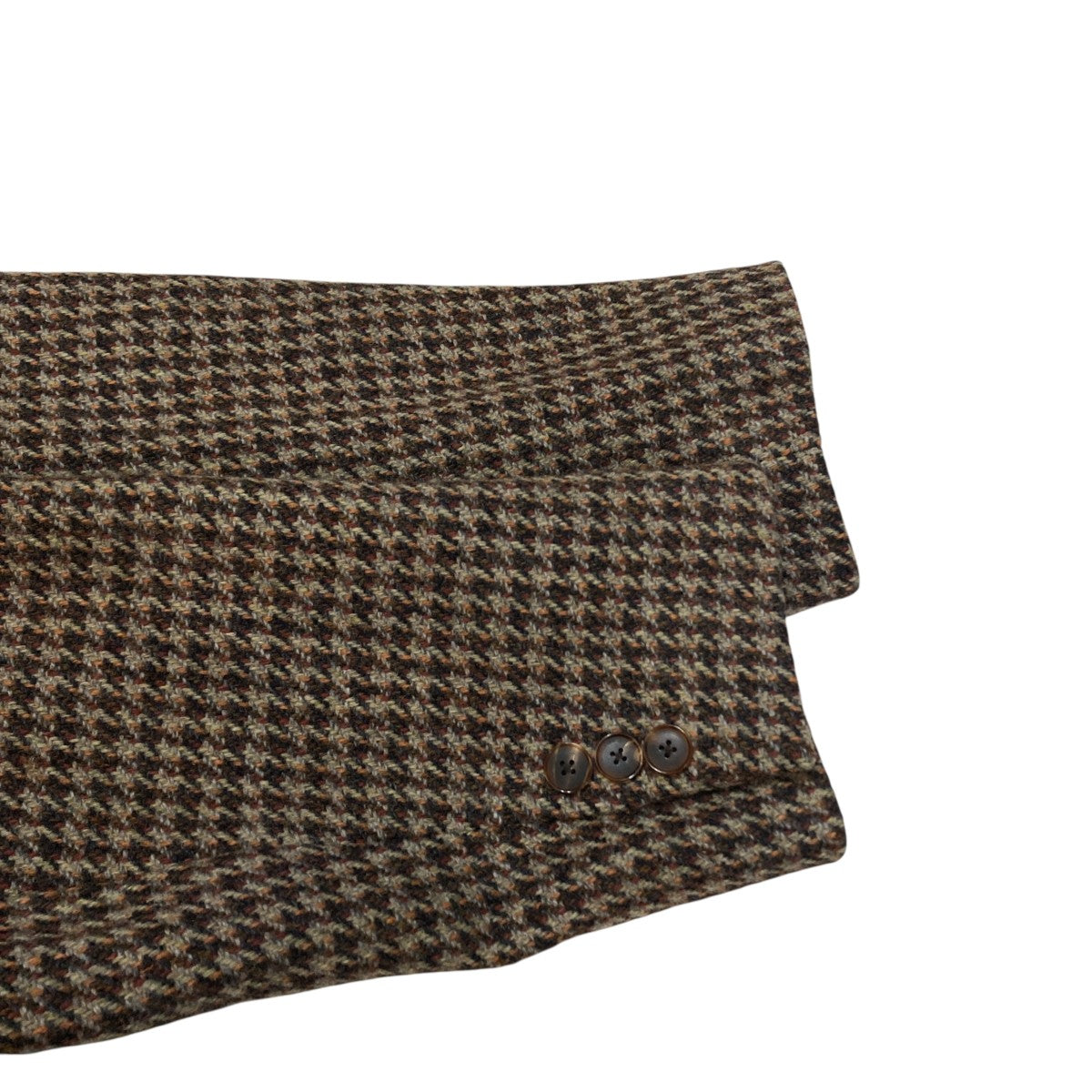 BRITISH WOOL TWEED OVER JACKET千鳥格子テーラードジャケットA23AJ01BT