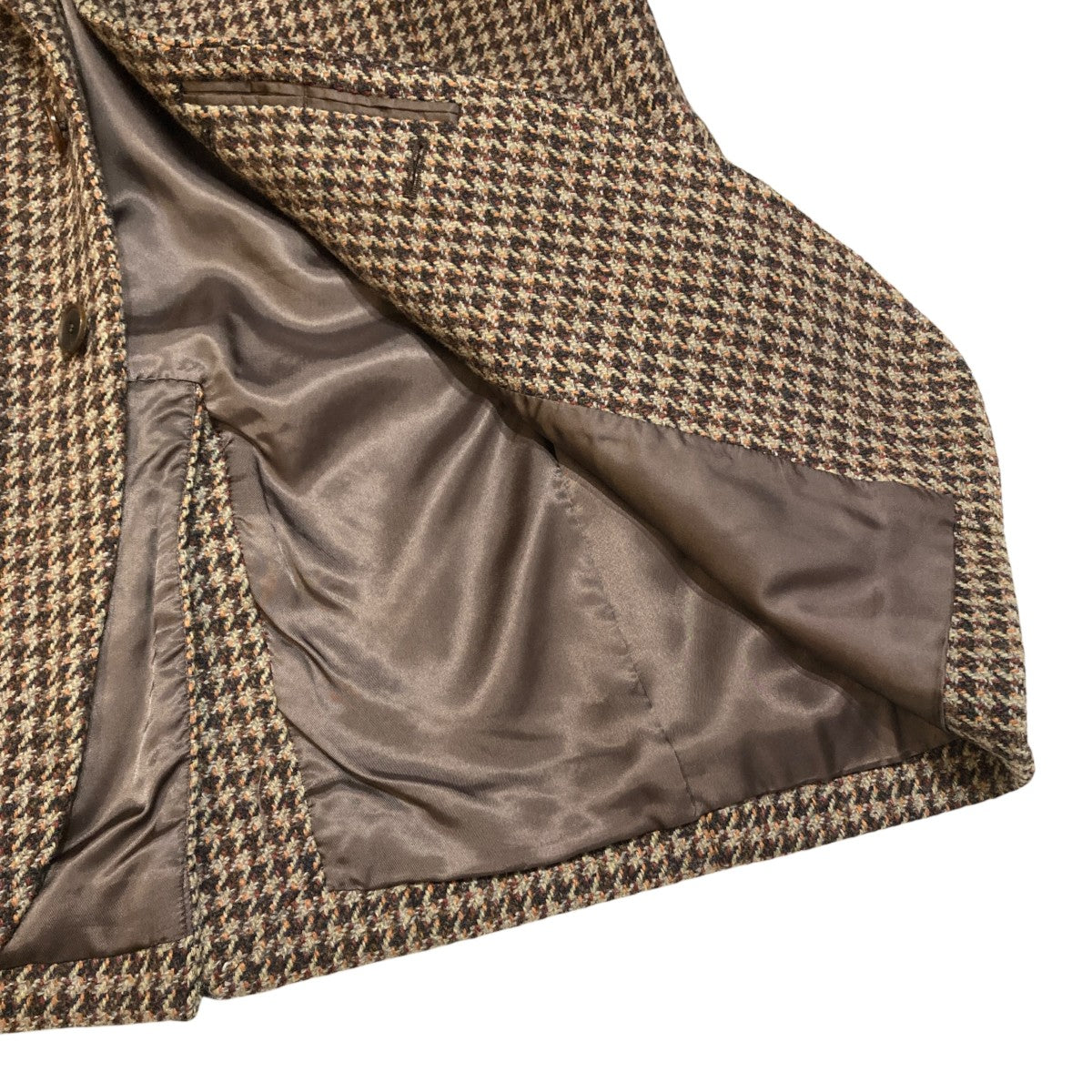 AURALEE(オーラリー) BRITISH WOOL TWEED OVER JACKET千鳥格子