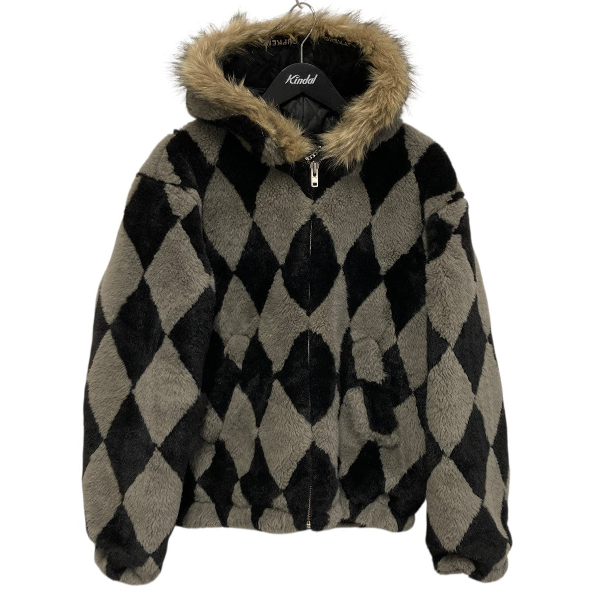 18AWDiamond Faux Fur Jacketジャケット