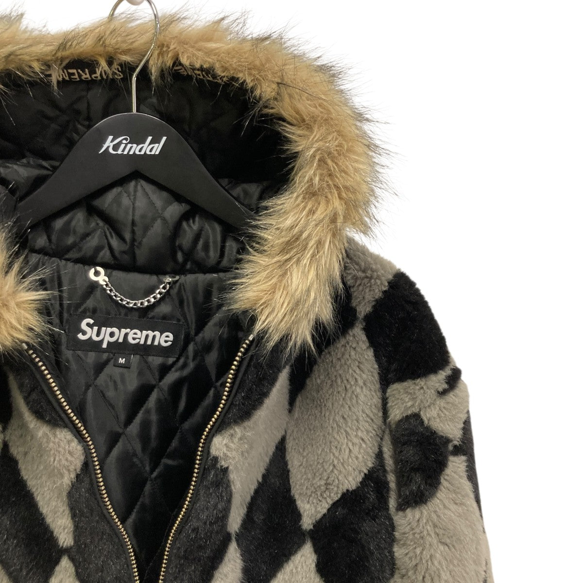 18AWDiamond Faux Fur Jacketジャケット