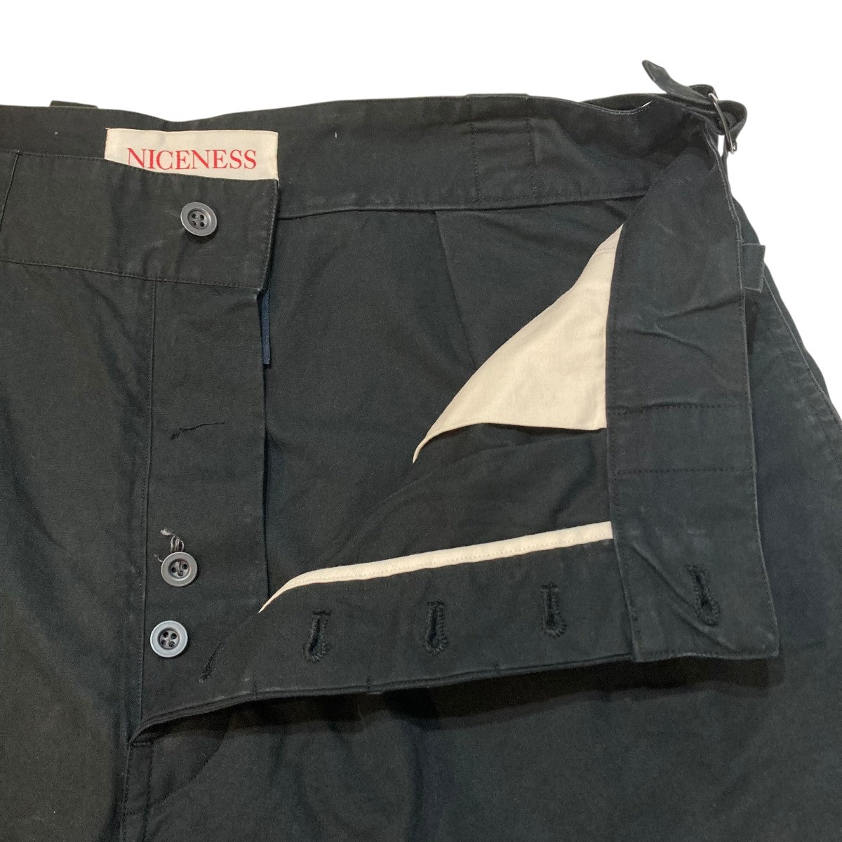 NICENESS ハーフパンツNN-T07S22 古着・中古-4枚目のアイテム画像