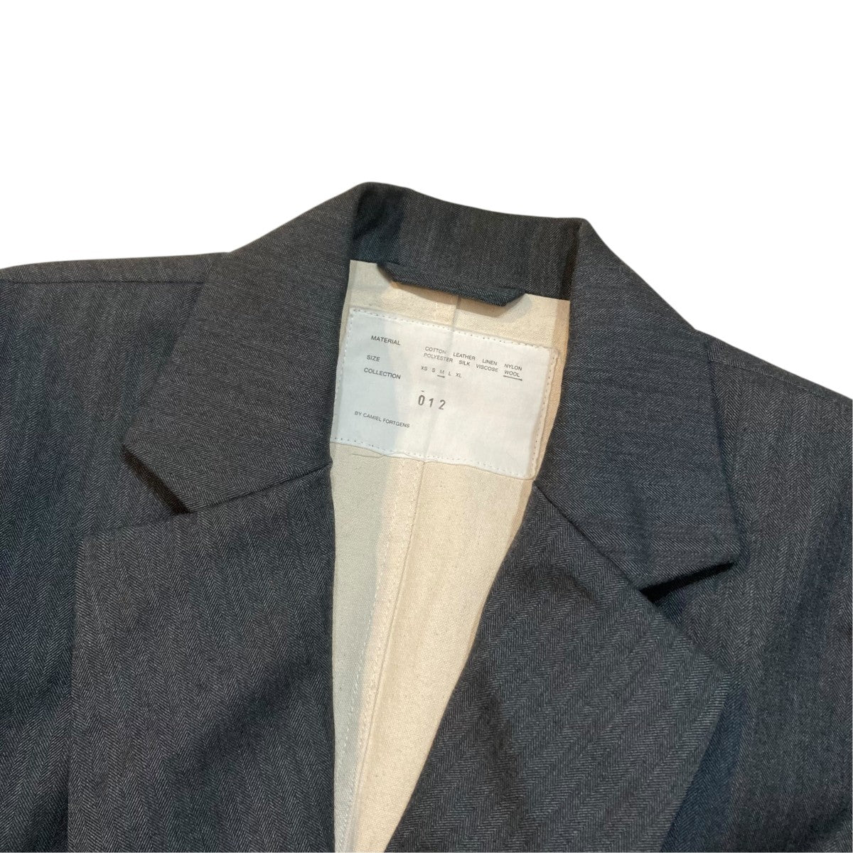 CAMIEL FORTGENS Double Breasted Suit Jacketジャケット 古着・中古-3枚目のアイテム画像