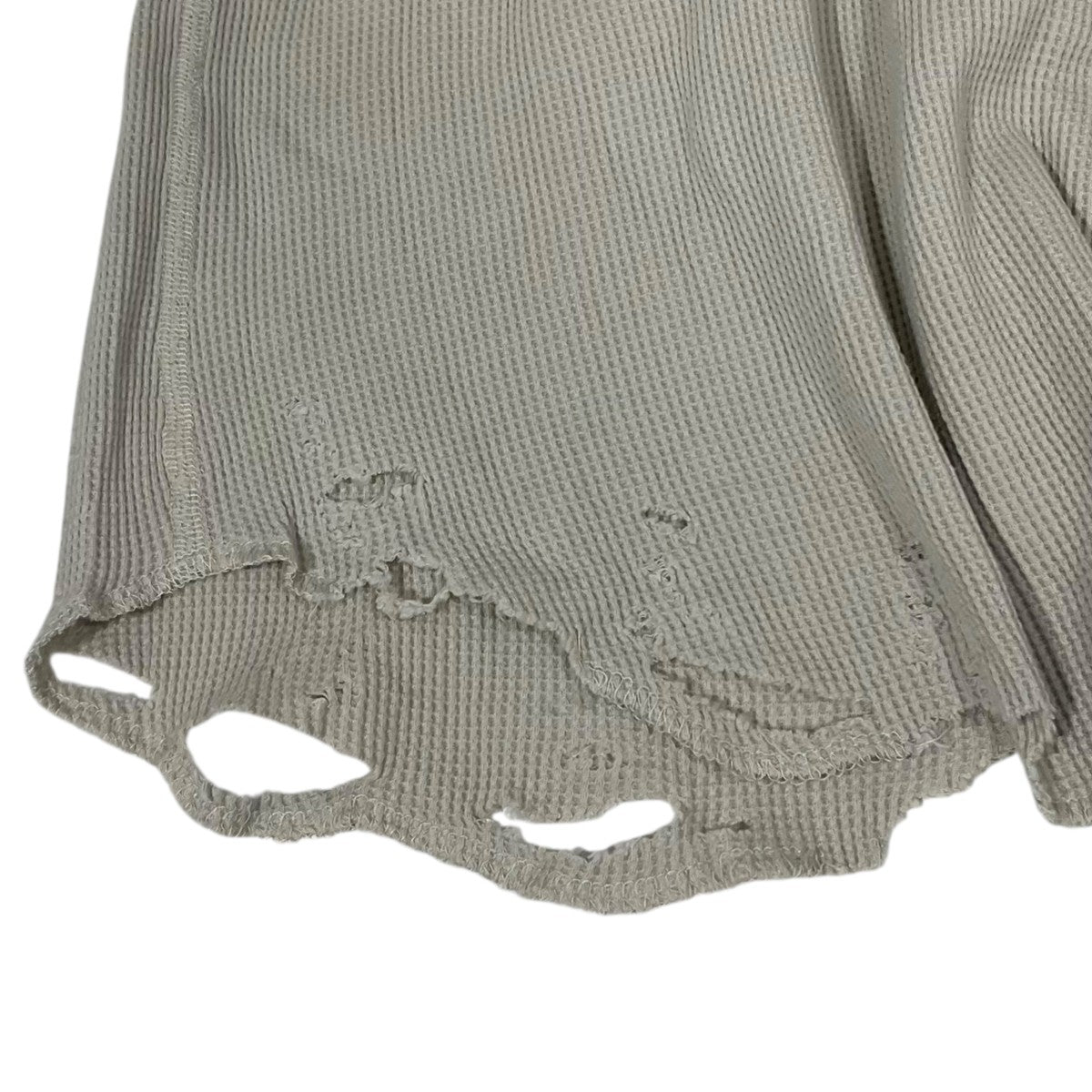 24SS ダメージ加工タンクトップ DAMAGE WAFFLE TANK TOP ダメージ ワッフル タンクトップ ANC-CT57