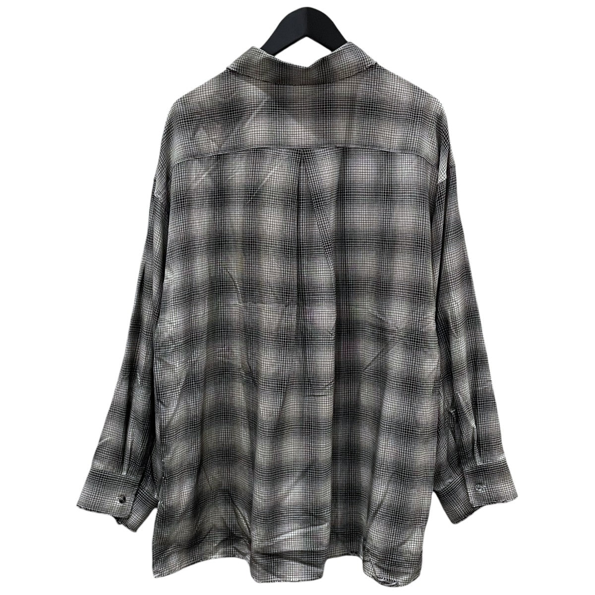 25SS オンブレチェック柄シャツ OMBRECHECK SHIRT ANC-SH61