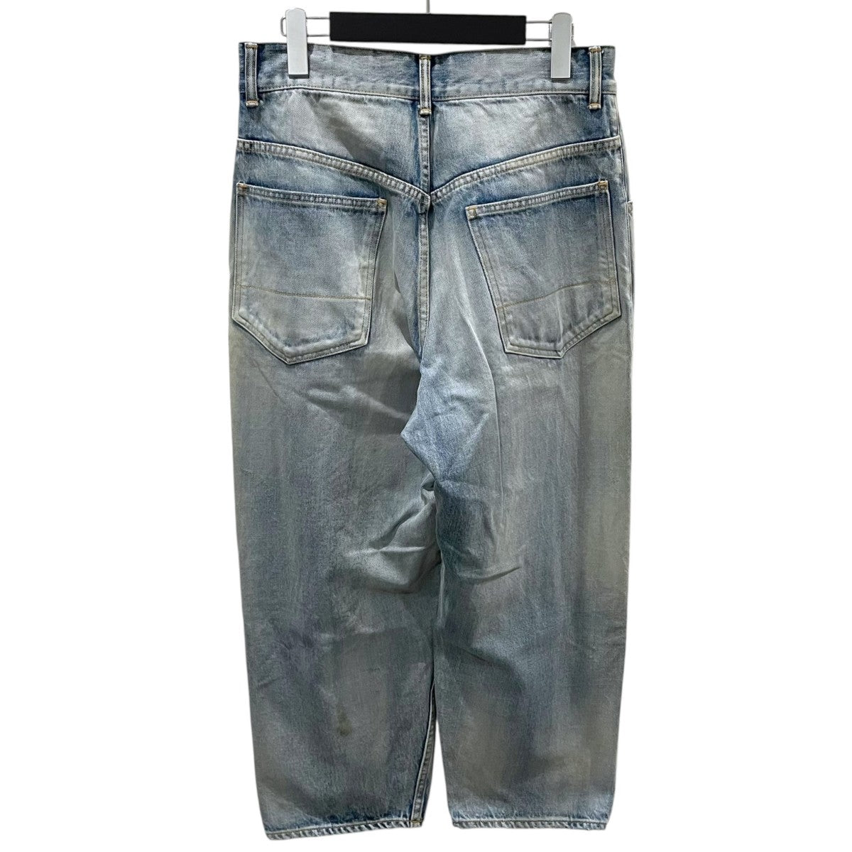 ANCELLM 加工デニムパンツ SELVEDGE TAPERED 5P DENIM PANTS セルビッジ テーパード 5ポケット デニムパンツ ANC-PT03 古着・中古-2枚目のアイテム画像