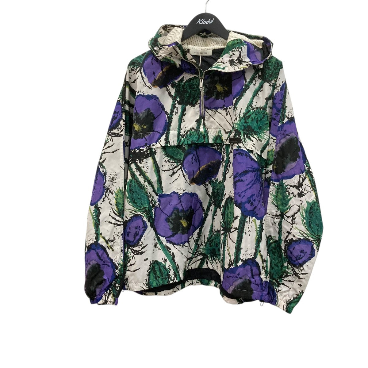 WALES BONNER BLOOM ANORAK花柄アノラックパーカーMS25JA03 古着・中古-1枚目のアイテム画像