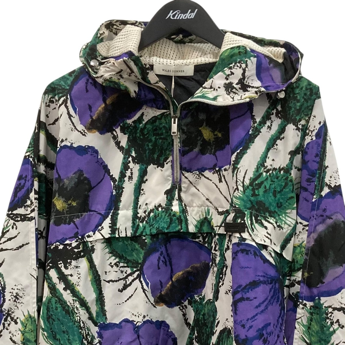 WALES BONNER BLOOM ANORAK花柄アノラックパーカーMS25JA03 古着・中古-3枚目のアイテム画像