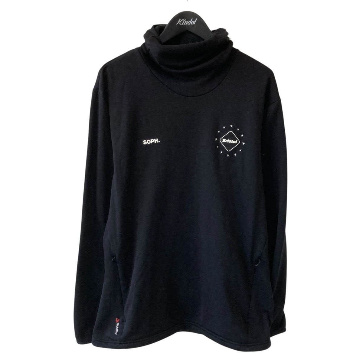 FCRB ストレッチ クルーネック FCRB 最新クルーネック L ブラック 新品 【公式通販】