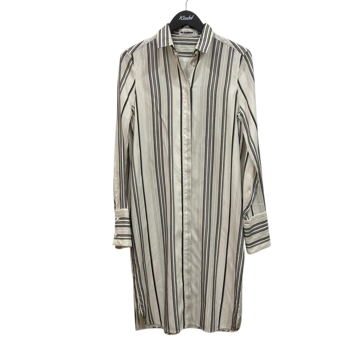JIL SANDER ストライプシャツワンピースJSC0500206W28421791 古着・中古-1枚目のアイテム画像