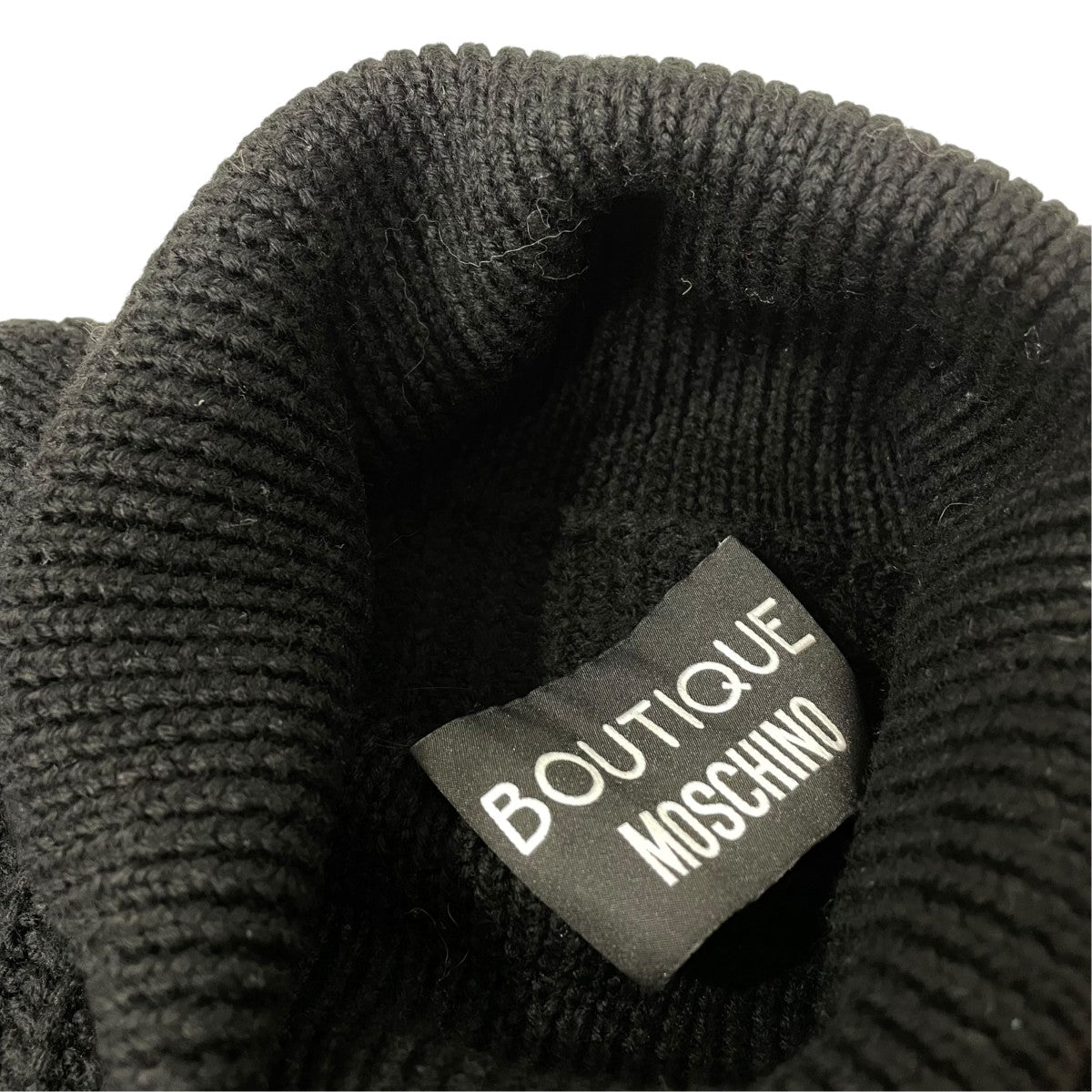 MOSCHINO(モスキーノ) ハイネックニットKR5253108 KR5253108 ブラック