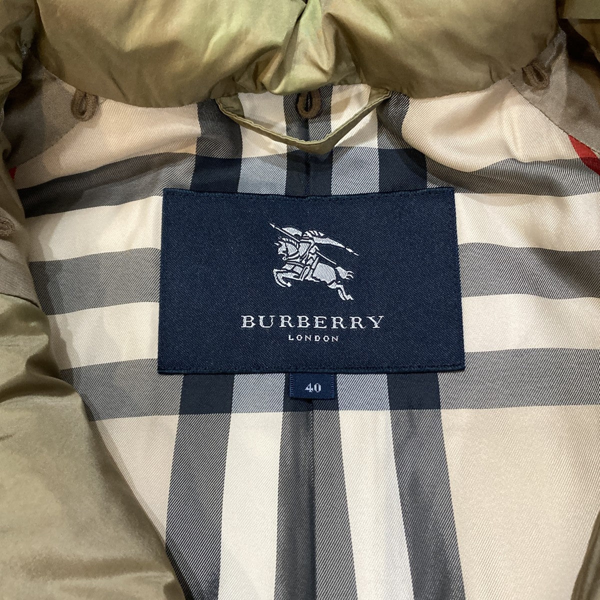 BURBERRY ライナー付トレンチコートB1A23-455 古着・中古-8枚目のアイテム画像