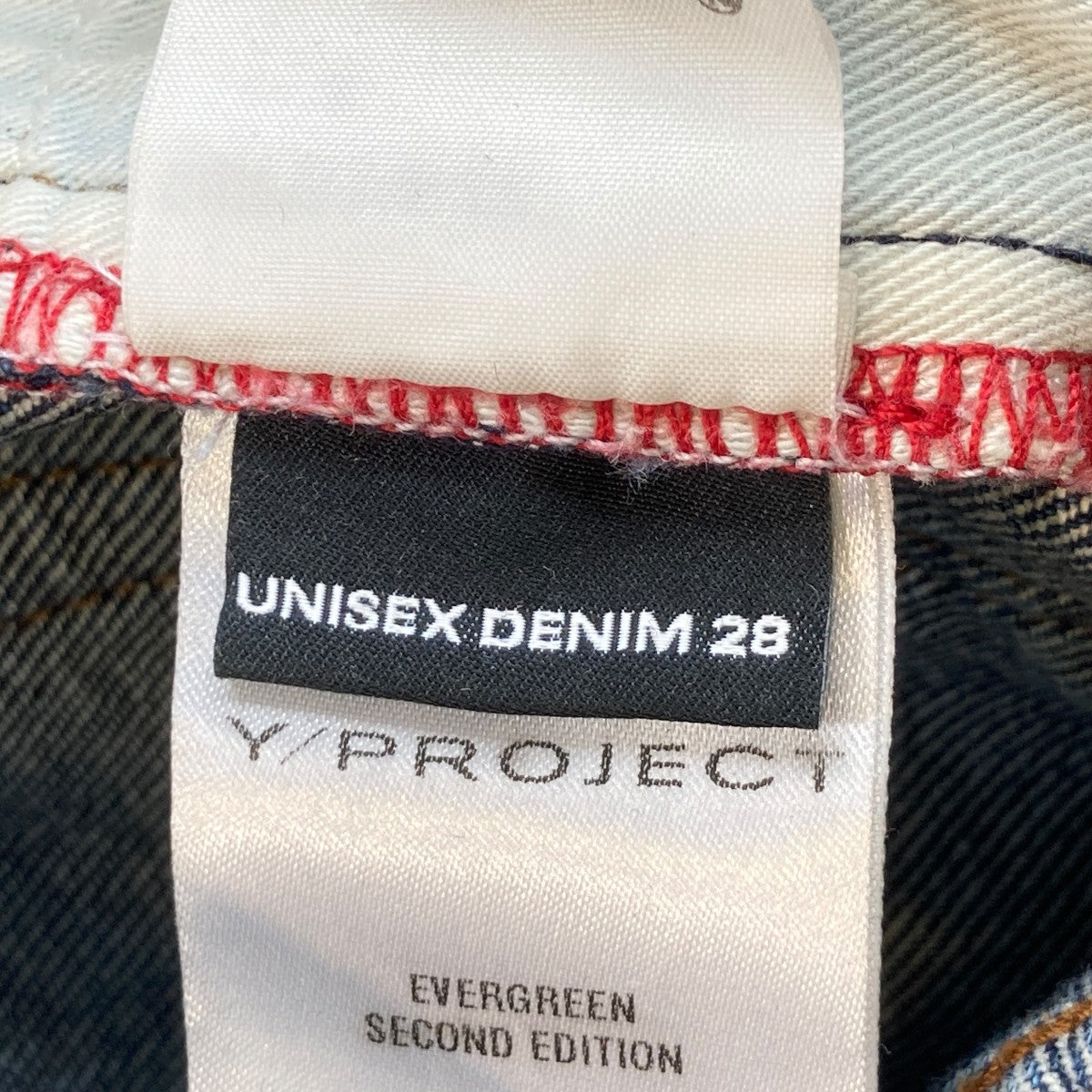 Y． PROJECT Classic Multi Cuff Jeanデニムパンツ 古着・中古-5枚目のアイテム画像