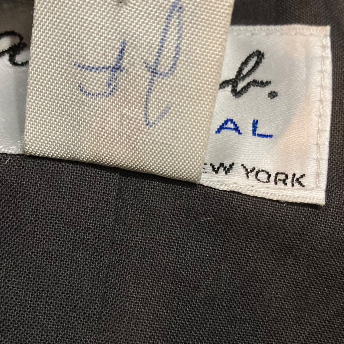 agnes b(アニエスベー) SPECIALレザージャケット ブラック サイズ 40