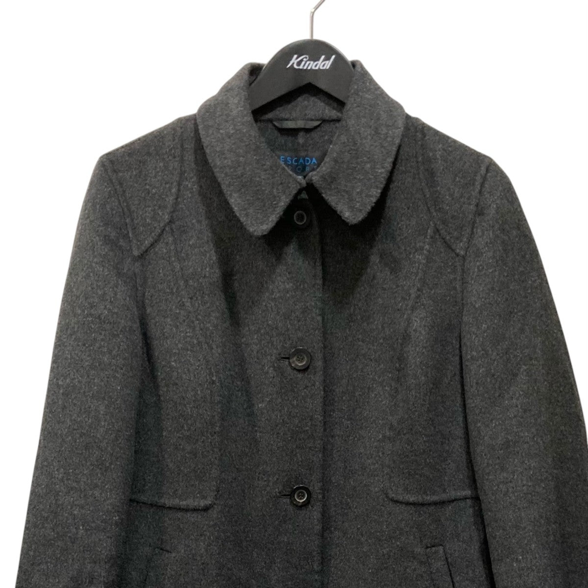 ESCADA SPORT ステンカラーコート 古着・中古-2枚目のアイテム画像