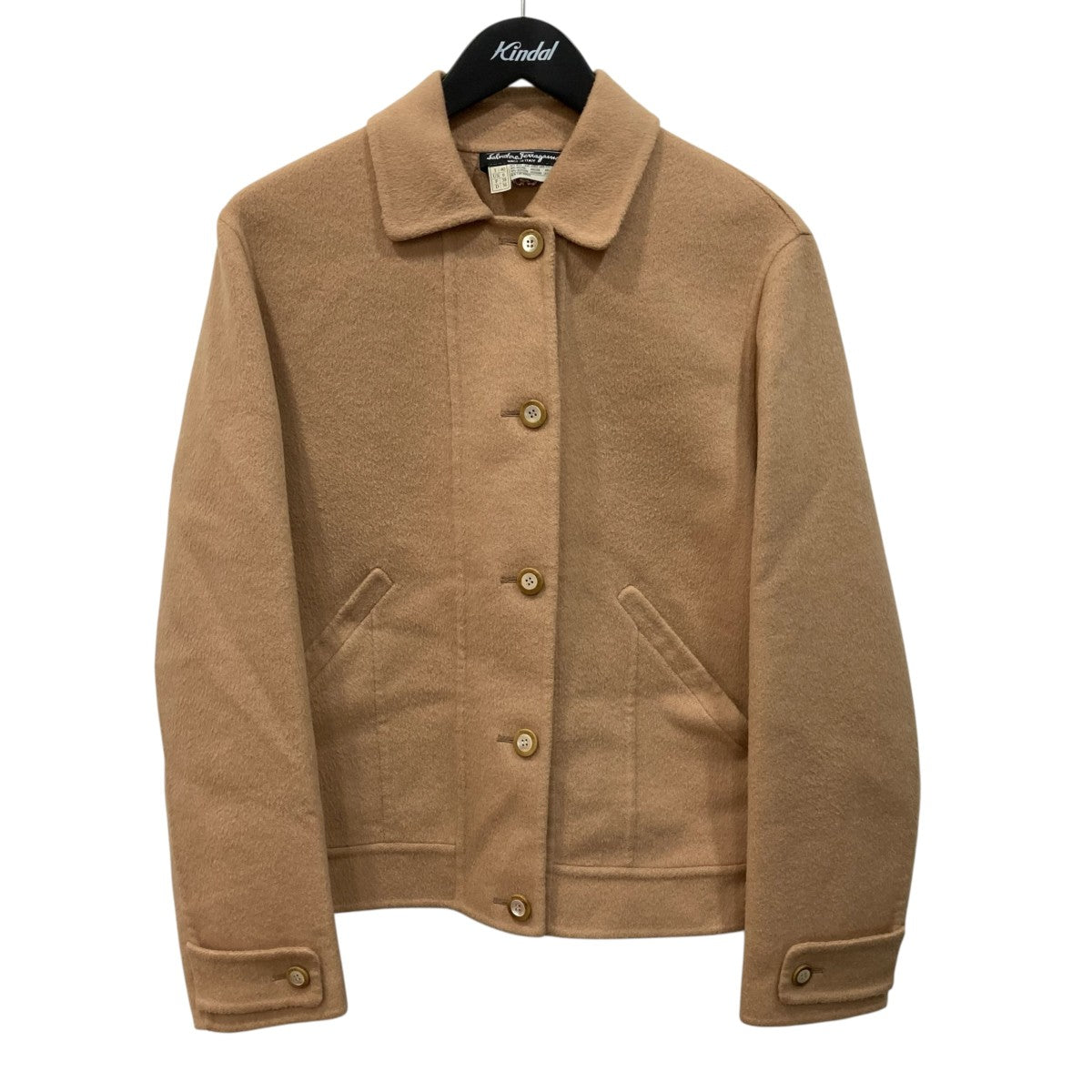 Salvatore Ferragamo ウールジャケット 古着・中古-1枚目のアイテム画像