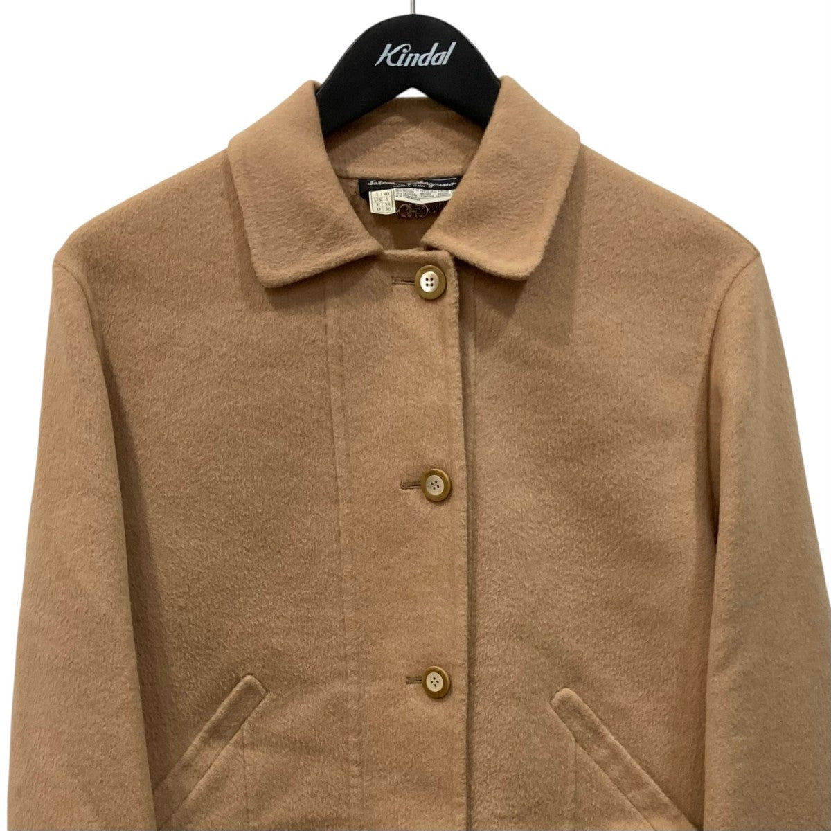 Salvatore Ferragamo ウールジャケット 古着・中古-2枚目のアイテム画像