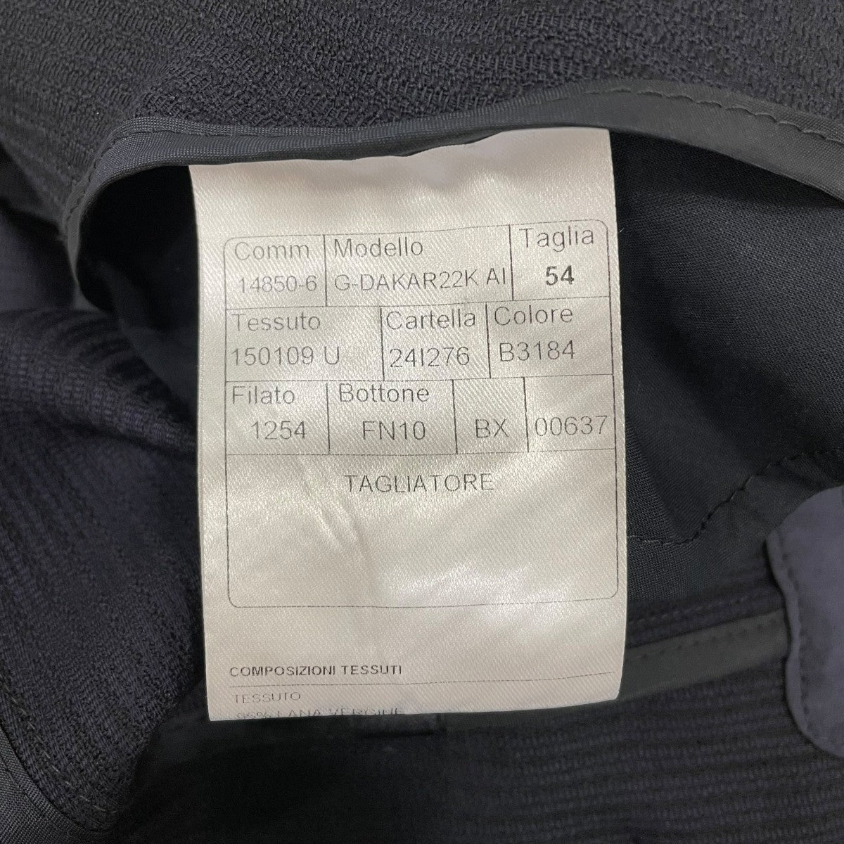 TAGLIATORE テーラードジャケット 古着・中古-6枚目のアイテム画像
