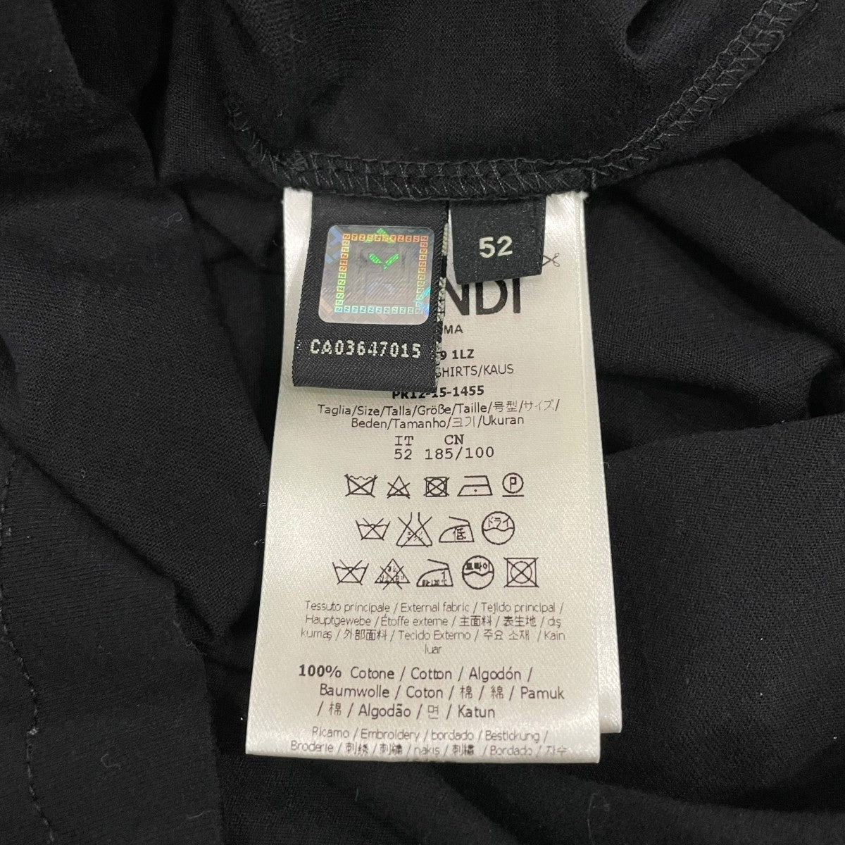 FENDI 半袖カットソーFY0729 古着・中古-6枚目のアイテム画像