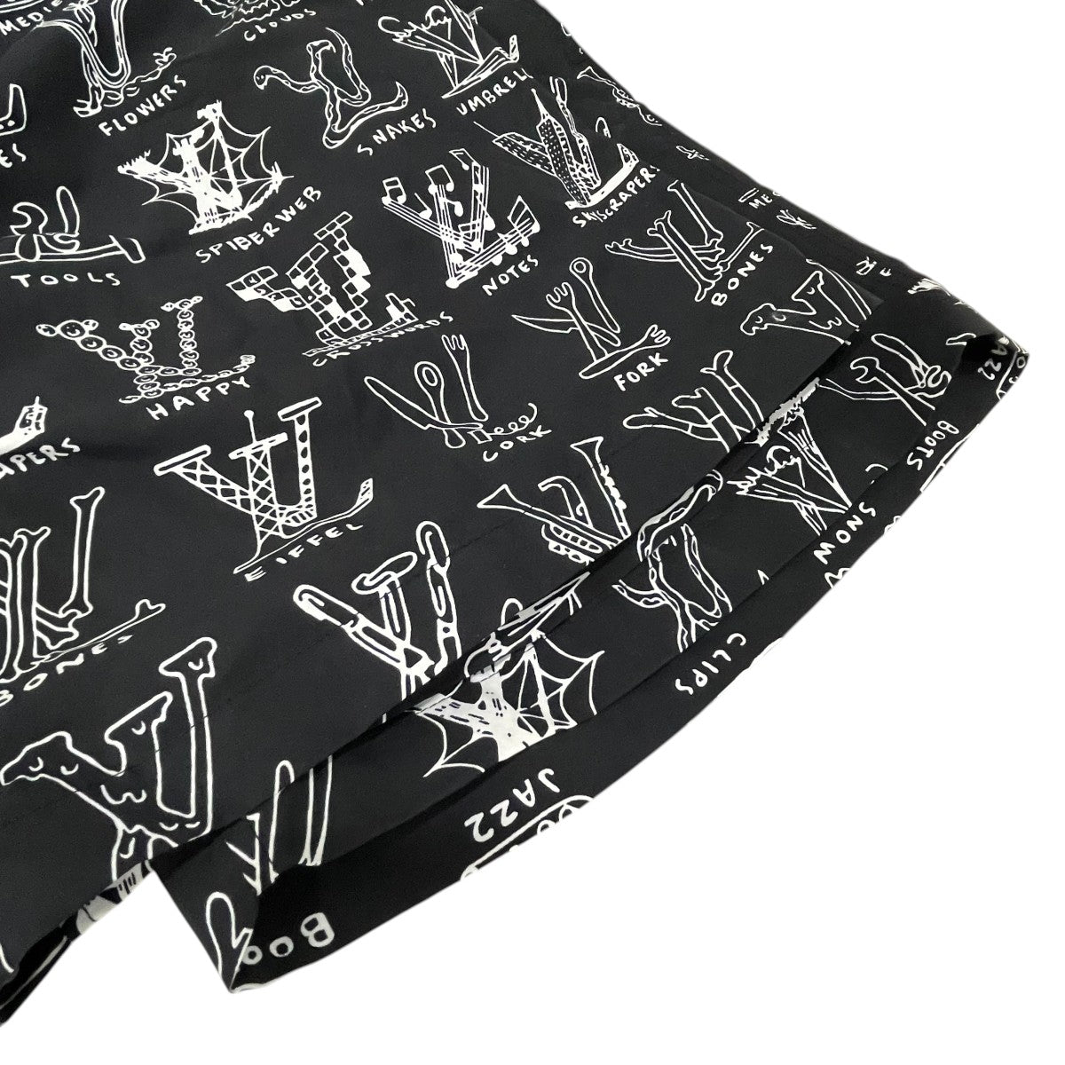 LOUIS VUITTON モノグラム カートゥーン ナイロン ウォーターショーツウォーターショーツRM211M ZKK HKW02W 古着・中古-5枚目のアイテム画像