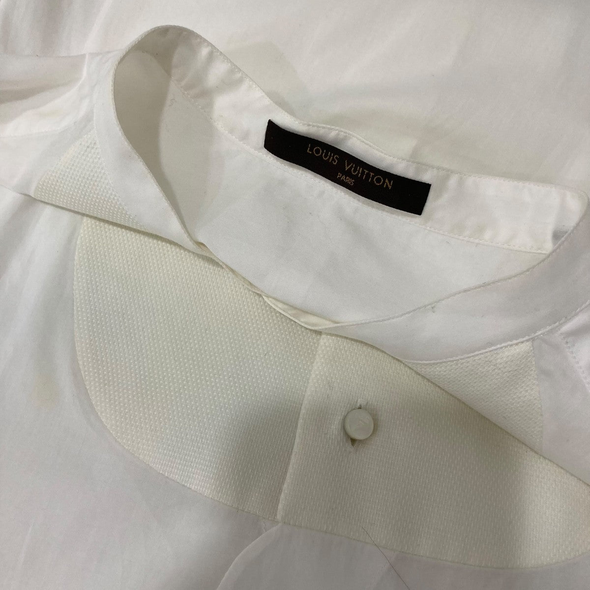 LOUIS VUITTON バンドカラーシャツRM121 H1SH55BON 古着・中古-6枚目のアイテム画像