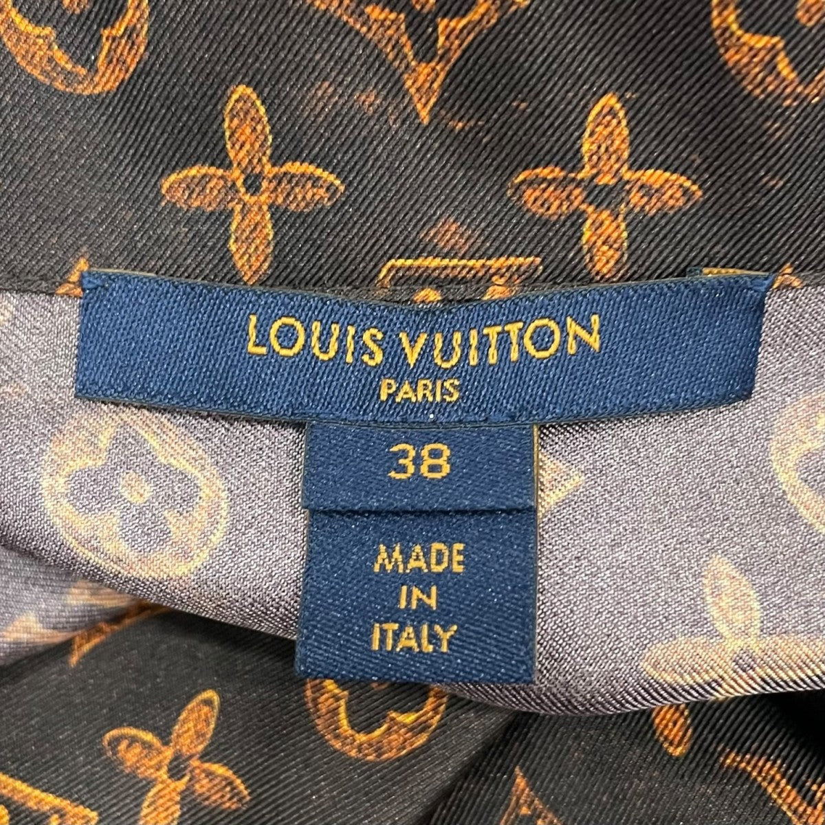LOUIS VUITTON キャットグラム総柄シャツRW191A LLP FGBL74 古着・中古-6枚目のアイテム画像