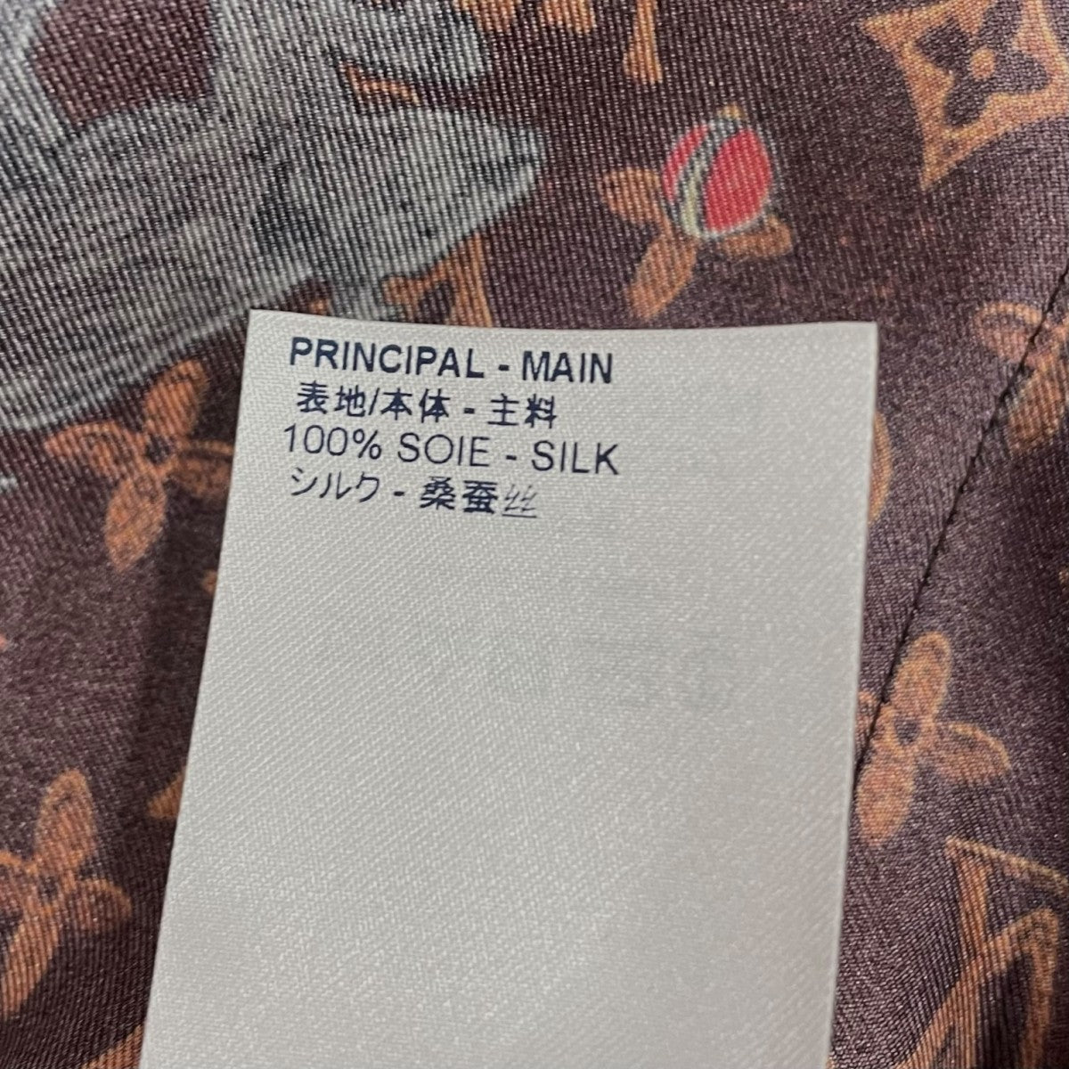 LOUIS VUITTON キャットグラム総柄シャツRW191A LLP FGBL74 古着・中古-7枚目のアイテム画像
