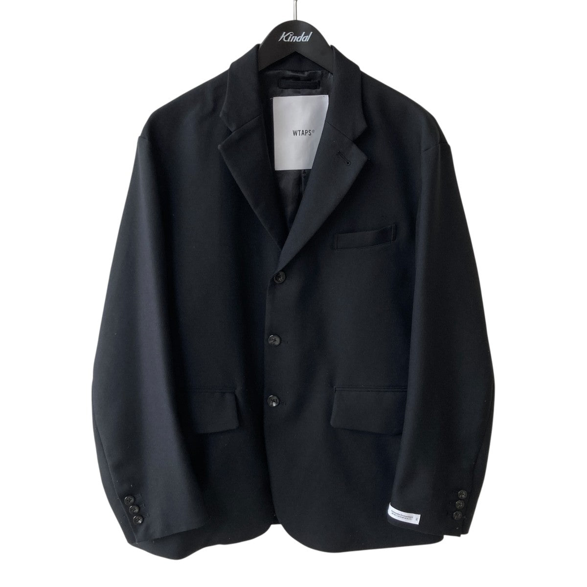 WTAPS 23AW段返り3つボタンテーラードジャケット232TQDT-JKM04 古着・中古-1枚目のアイテム画像