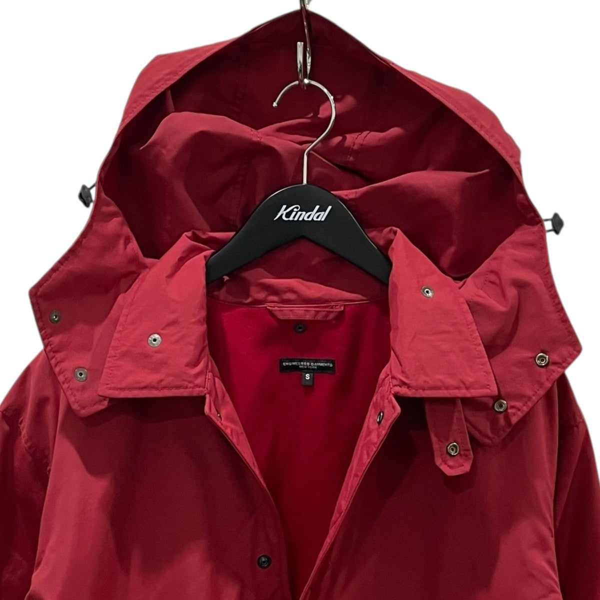 23AW 中綿フーデッドジャケット Wind Breaker - Nylon Poplin ウインドブレーカー ナイロン ポプリン