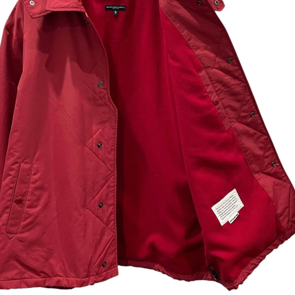 23AW 中綿フーデッドジャケット Wind Breaker - Nylon Poplin ウインドブレーカー ナイロン ポプリン