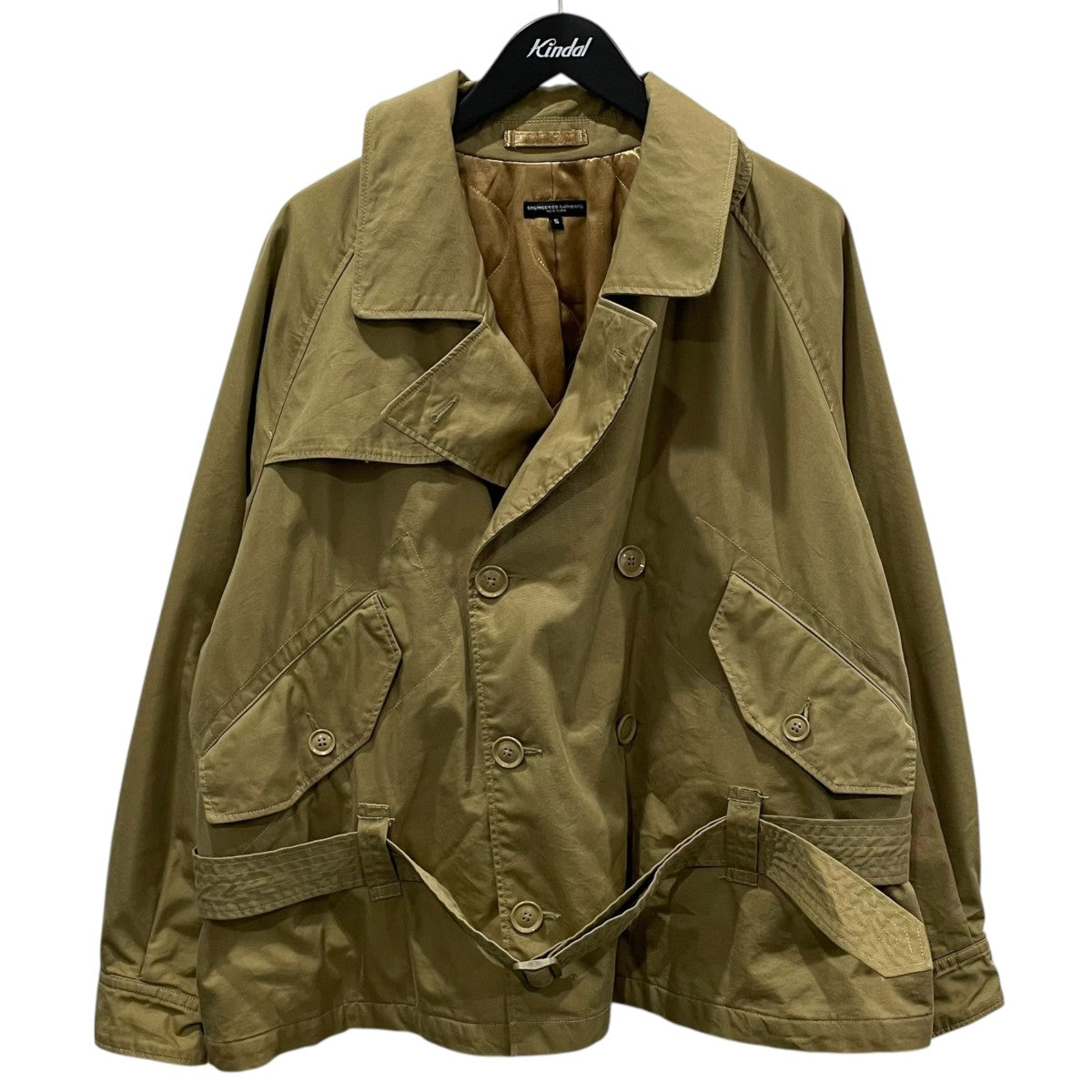 中綿ショートトレンチジャケット Short Trench Jacket