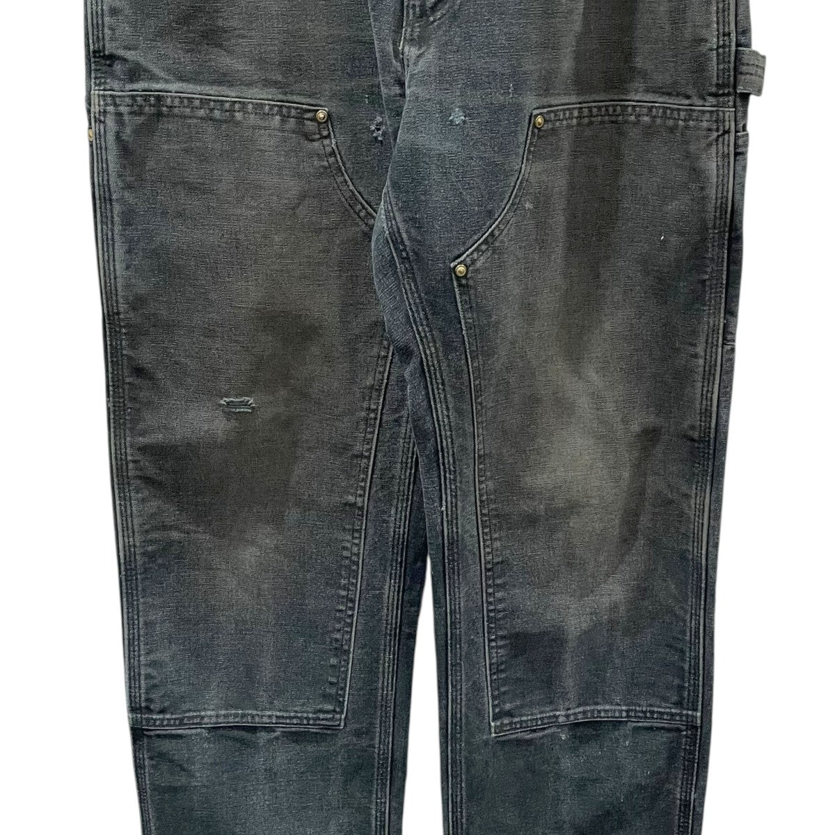 CarHartt ダブルニーパンツ Loose Fit Firm Duck Double-Front Utility Work Pant ルーズフィット ファームダック ダブルフロントユーティリティワークパンツ B01 古着・中古-8枚目のアイテム画像