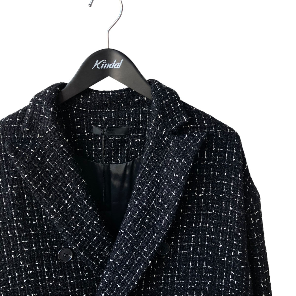 LAME TWEED EXTREME OVERコート10180105