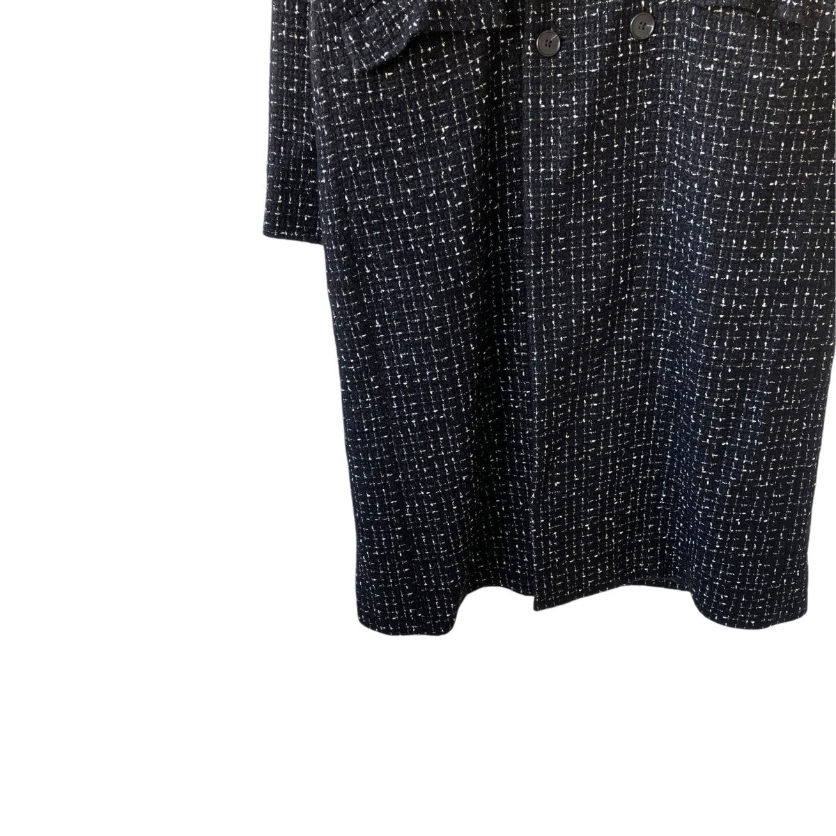 LAME TWEED EXTREME OVERコート10180105
