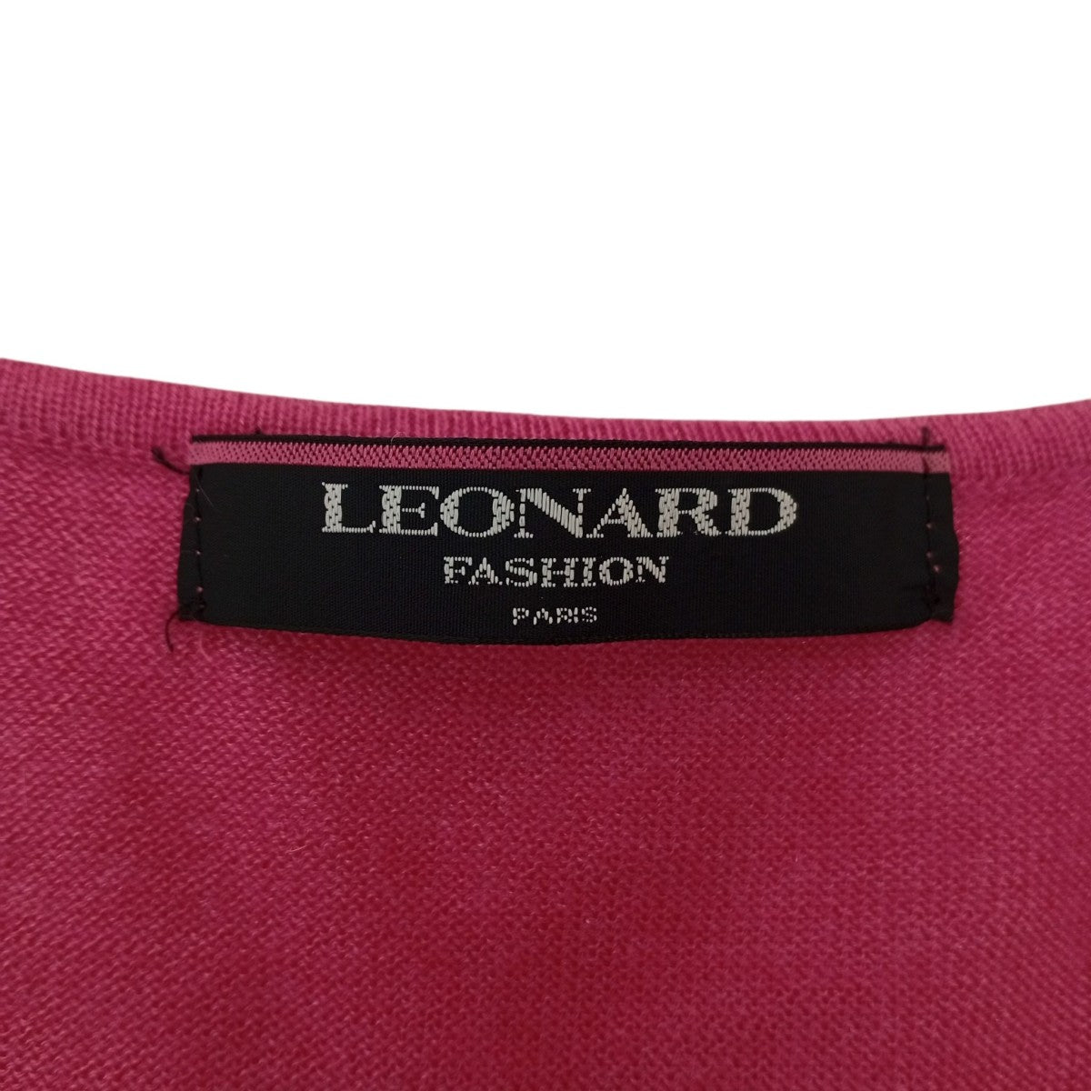 LEONARD 半袖ニット 古着・中古-3枚目のアイテム画像