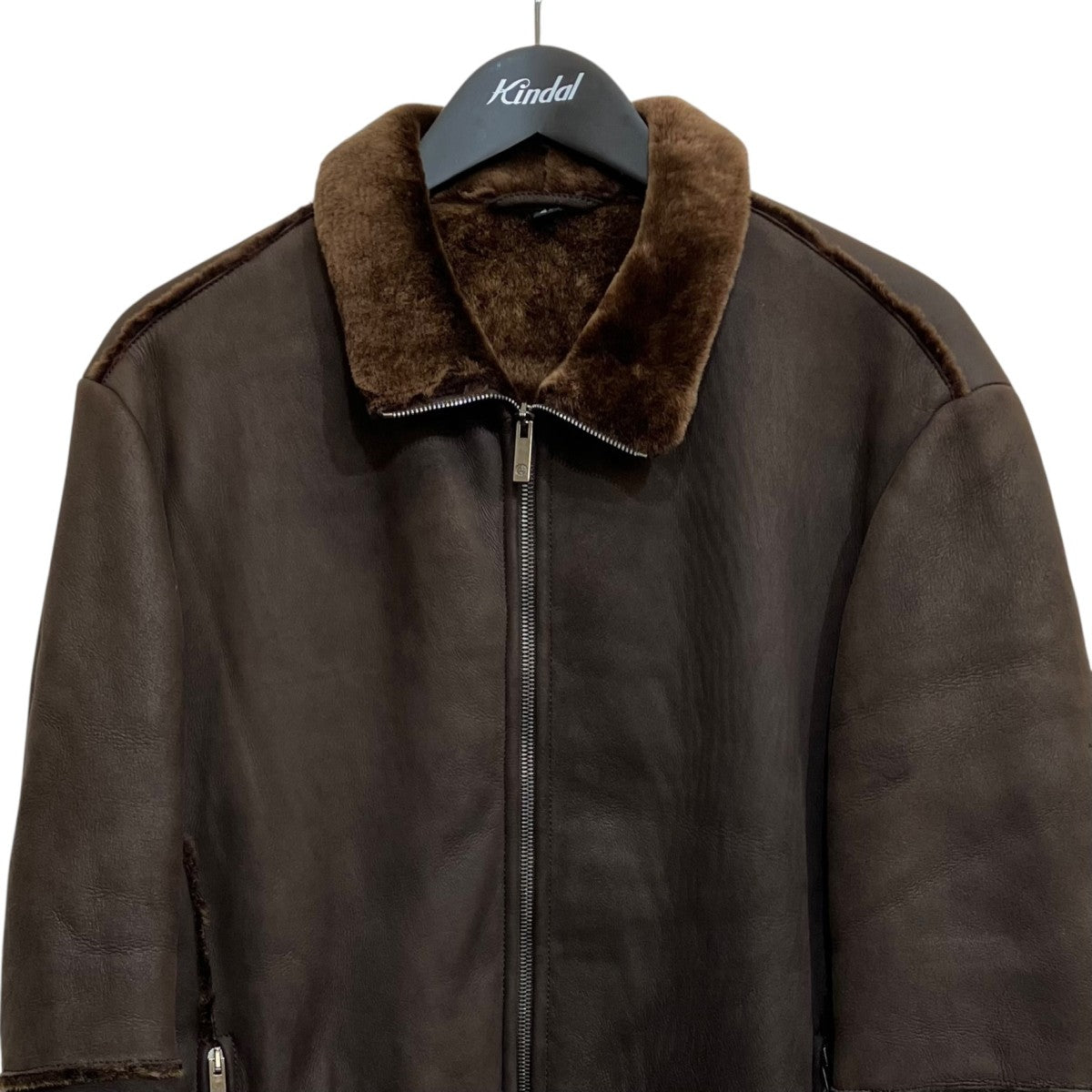 GIORGIO ARMANI レザージャケット 古着・中古-2枚目のアイテム画像