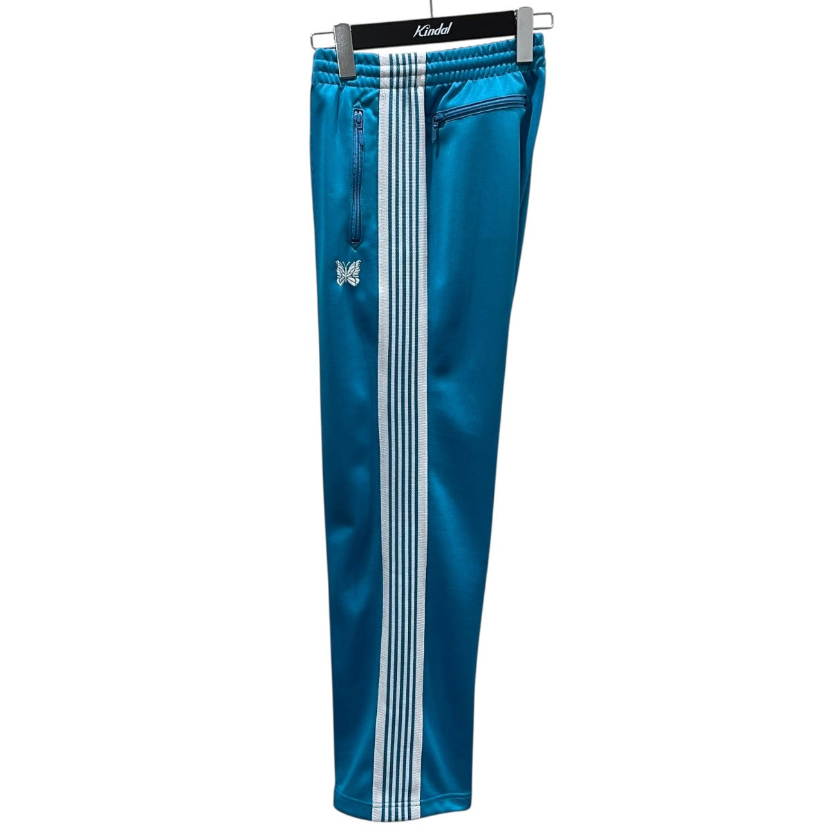 needles スラックス カラー　水色 ニードルス Needles NEPENTHES限定カラー Narrow Track Pant Poly