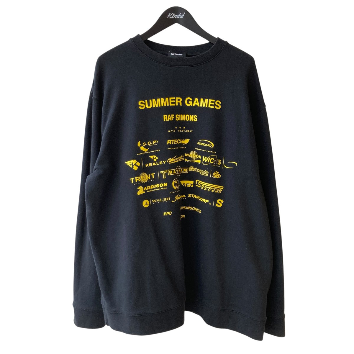 RAF SIMONS スウェットトレーナーGKM-5780-B 古着・中古-1枚目のアイテム画像