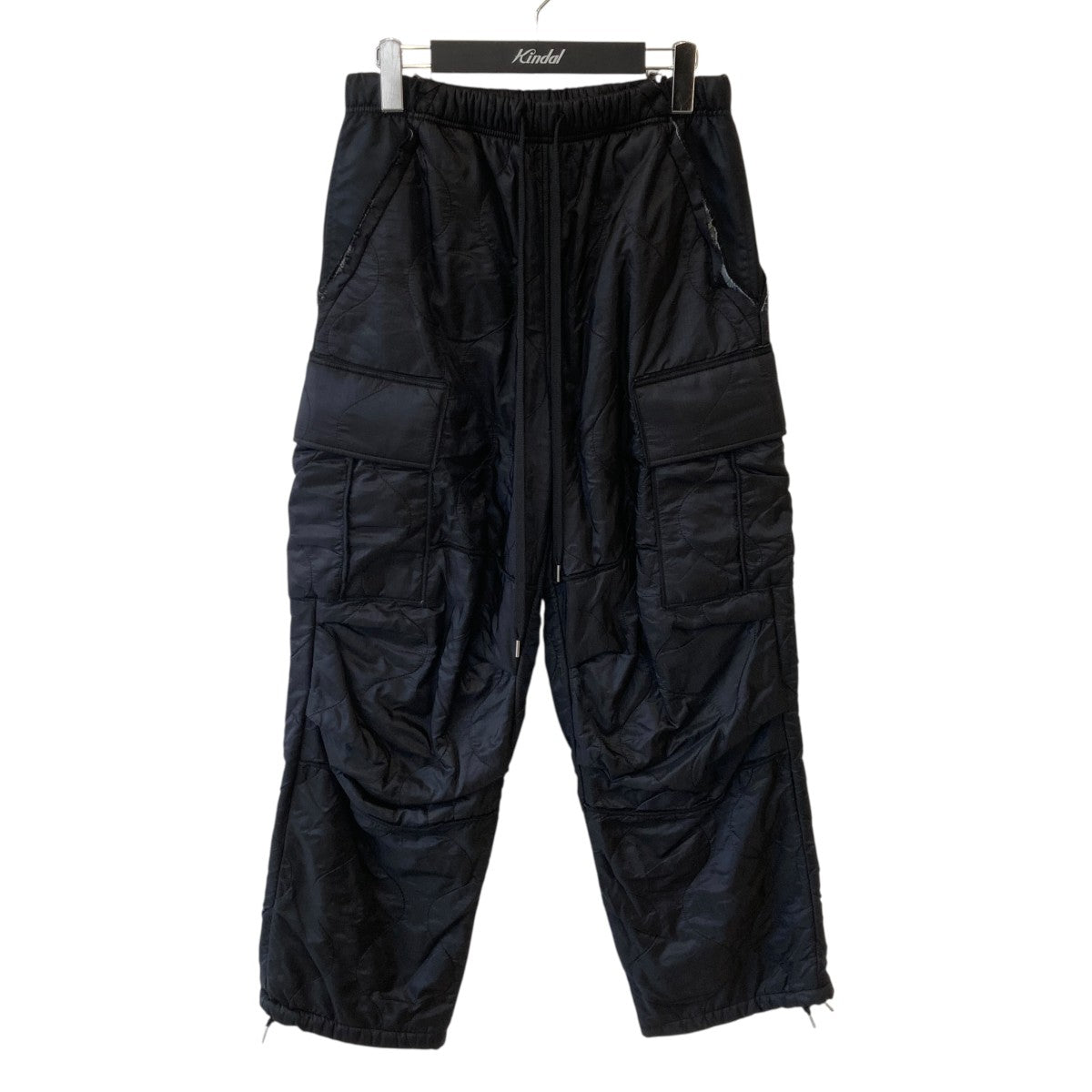 elephant TRIBAL fabrics CutOff Quilting Cargo PantsパンツE02-FPT24F 古着・中古-1枚目のアイテム画像