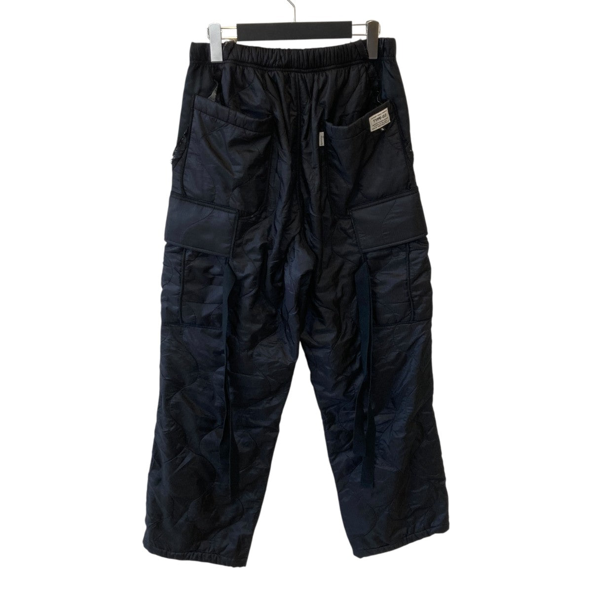 elephant TRIBAL fabrics CutOff Quilting Cargo PantsパンツE02-FPT24F 古着・中古-2枚目のアイテム画像