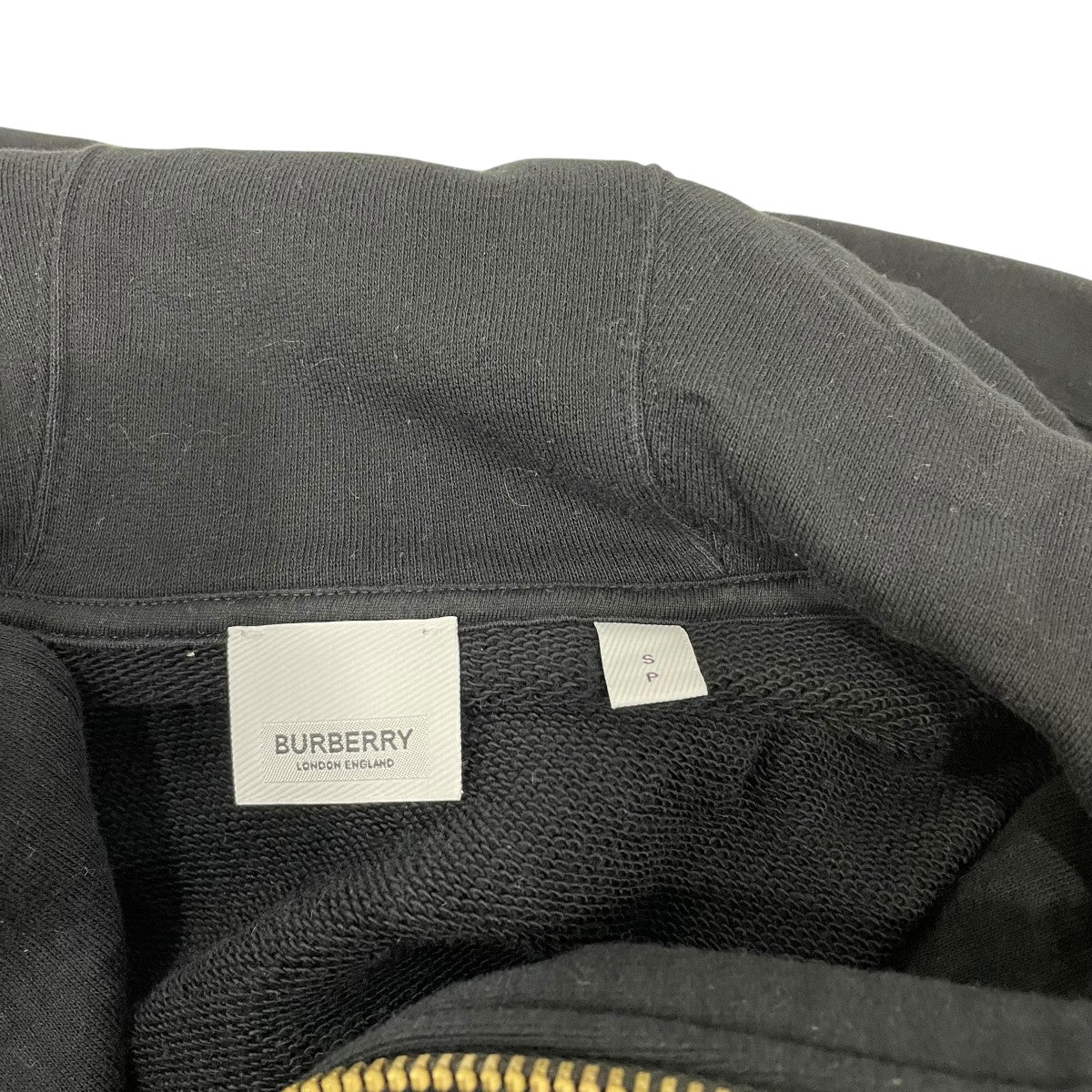 BURBERRY(バーバリー) ジップパーカー8024543 8024543 ブラック サイズ