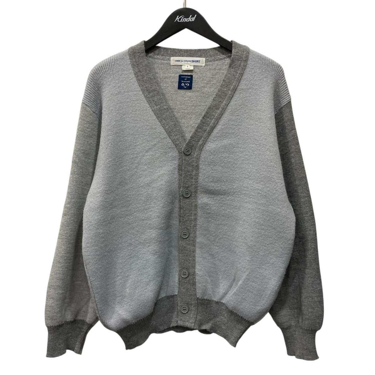 COMME des GARCONS SHIRT ニットカーディガンFG-N009 古着・中古-1枚目のアイテム画像