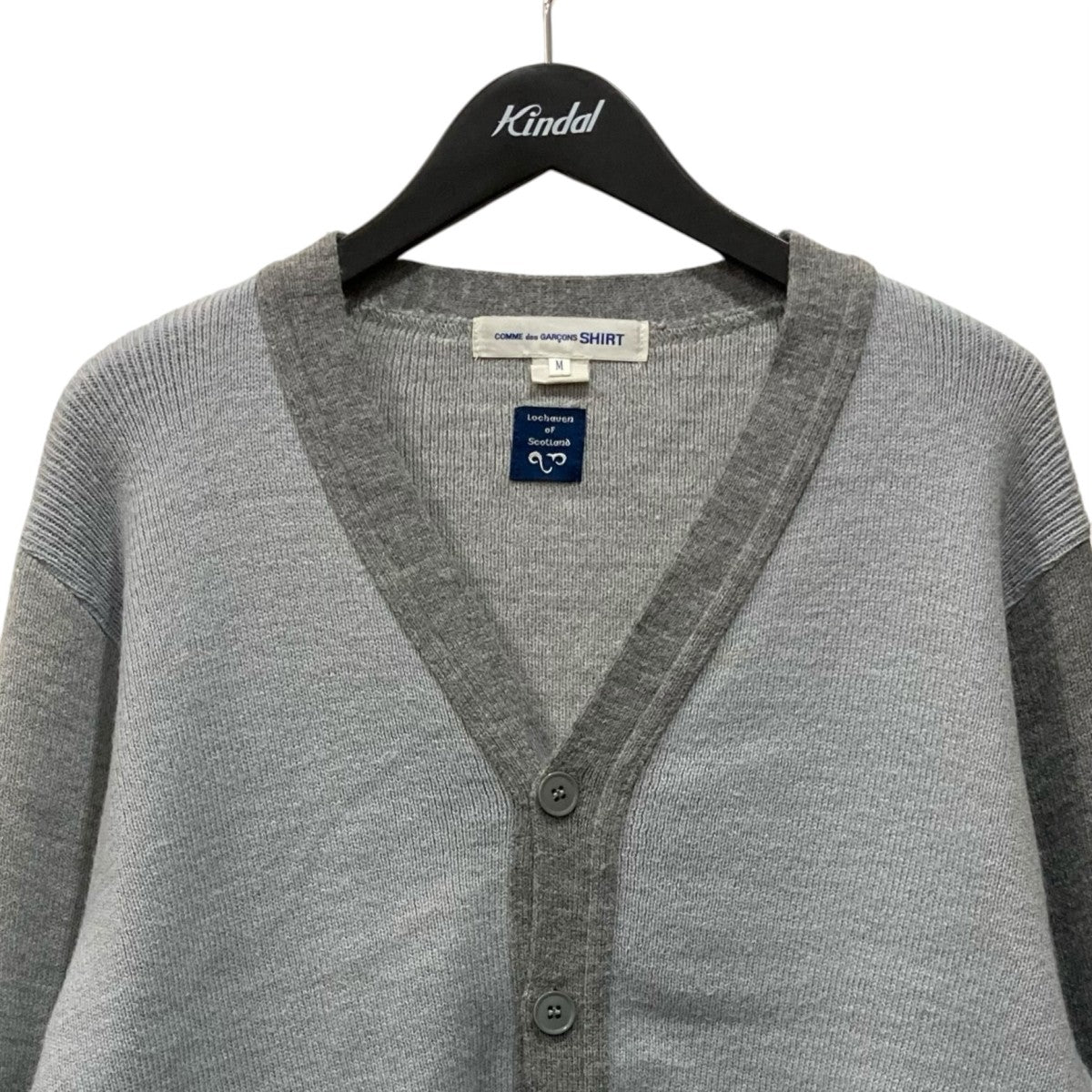 COMME des GARCONS SHIRT ニットカーディガンFG-N009 古着・中古-2枚目のアイテム画像